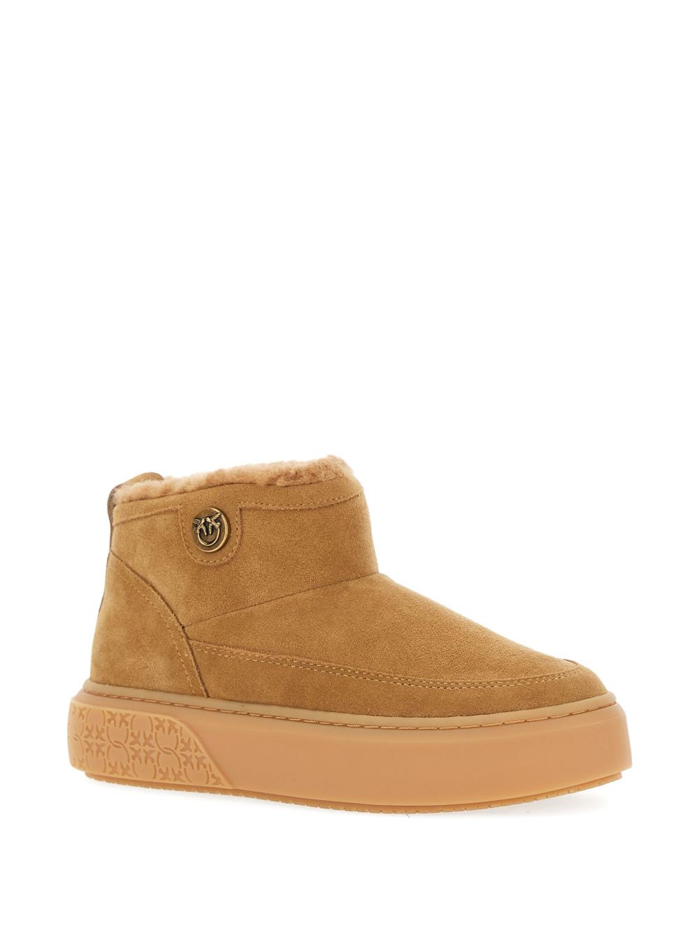 suede platform boots - 2