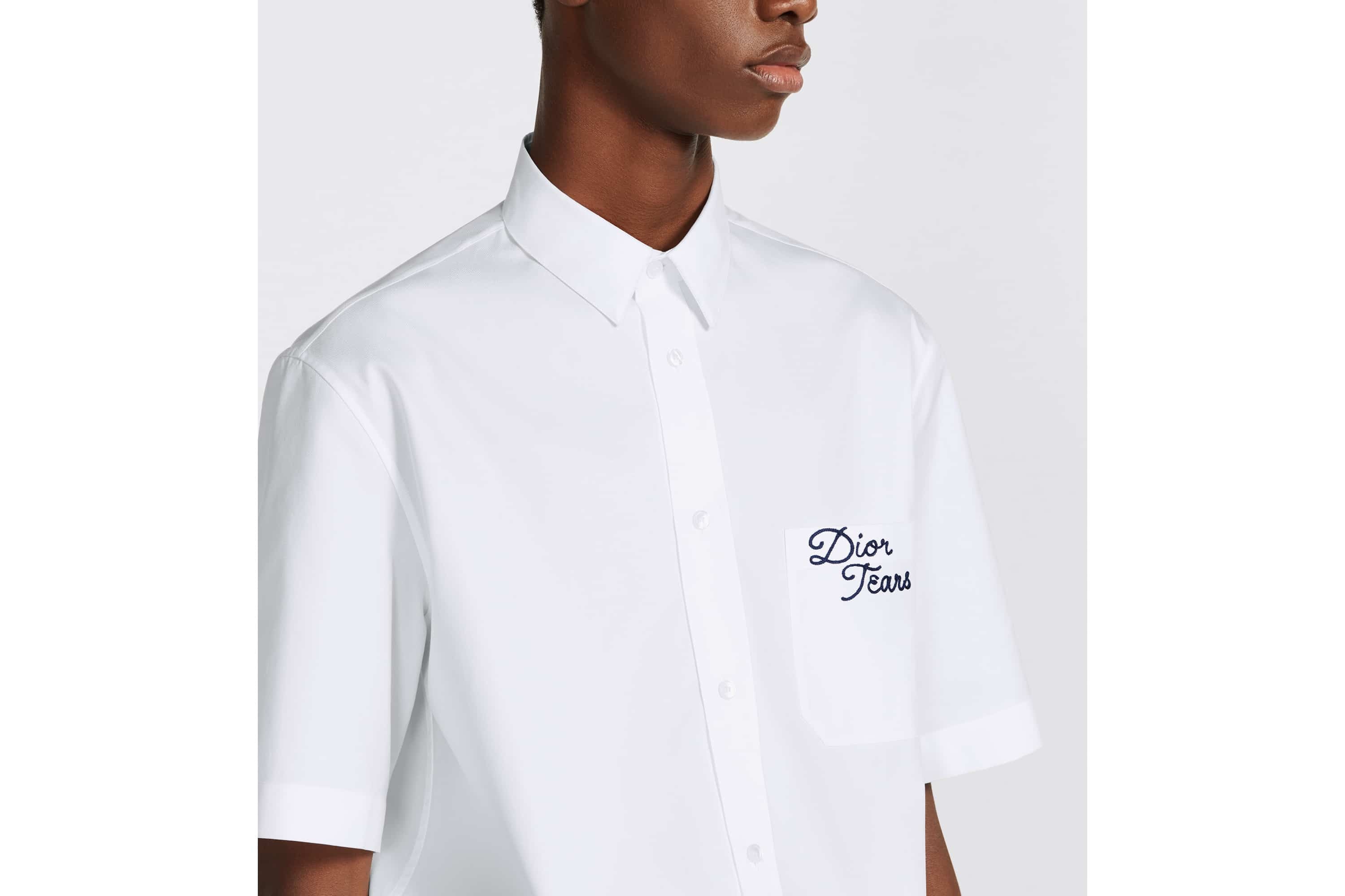 【Dior】ディオール DIOR TEARS コットン 半袖シャツ Dior DIOR TEARS Short-Sleeved Shirt | REVERSIBLE