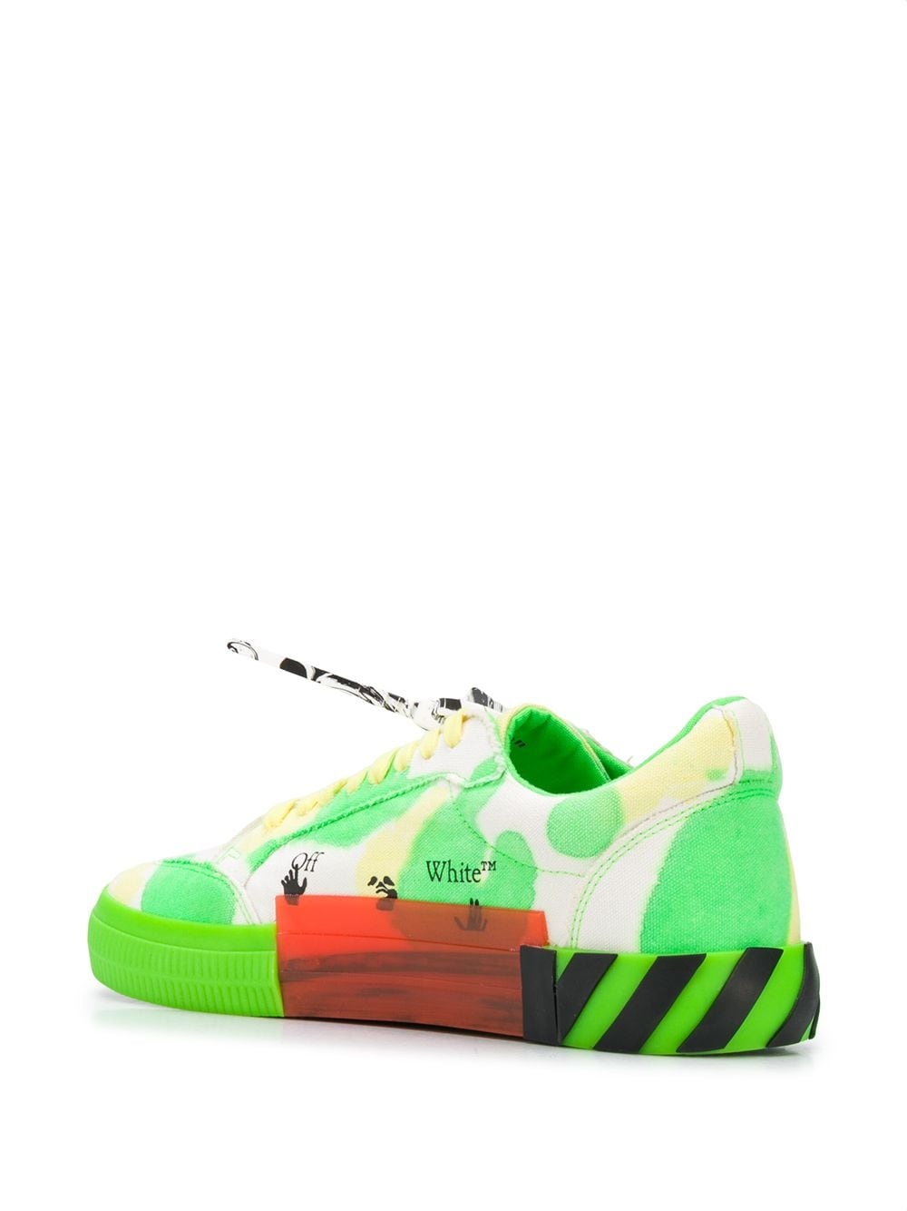 Vulcanized tie-dye sneakers - 3