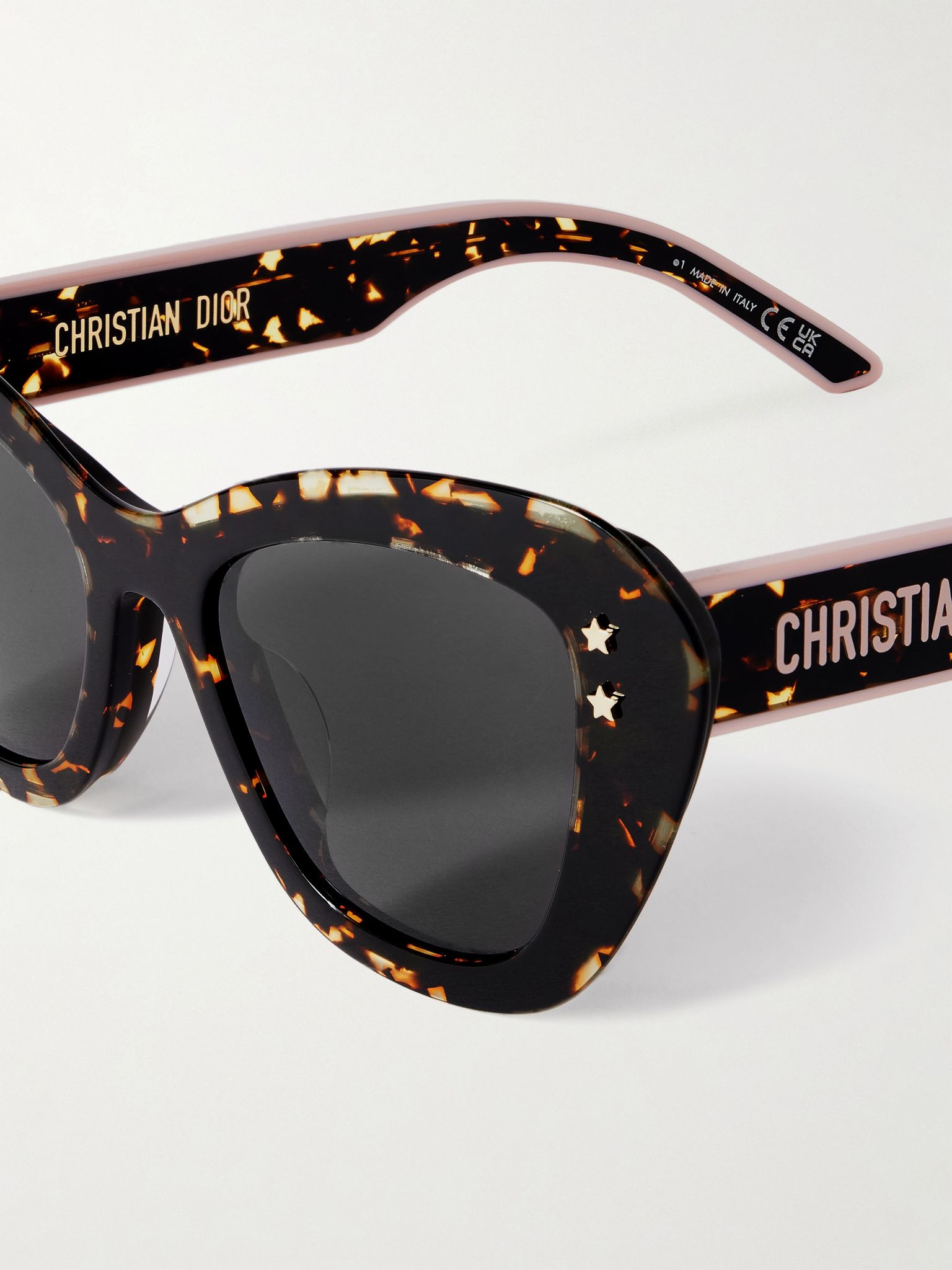 DiorPacific B3U cat-eye tortoiseshell acetate sunglasses Tortoiseshell - 4