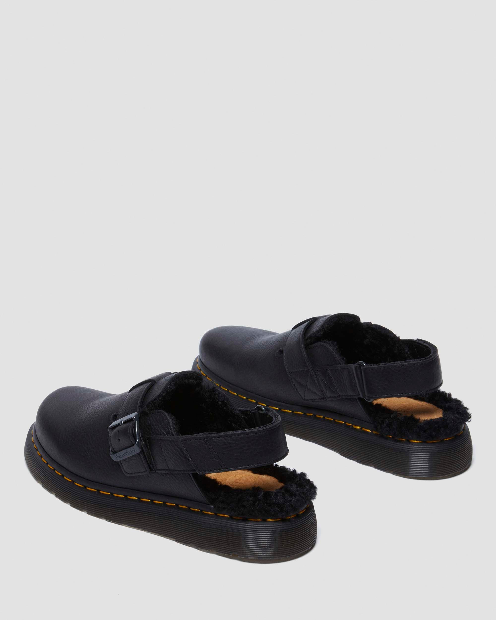Jorge II Ambassador Faux Fur Lined Slingback Mules - 9