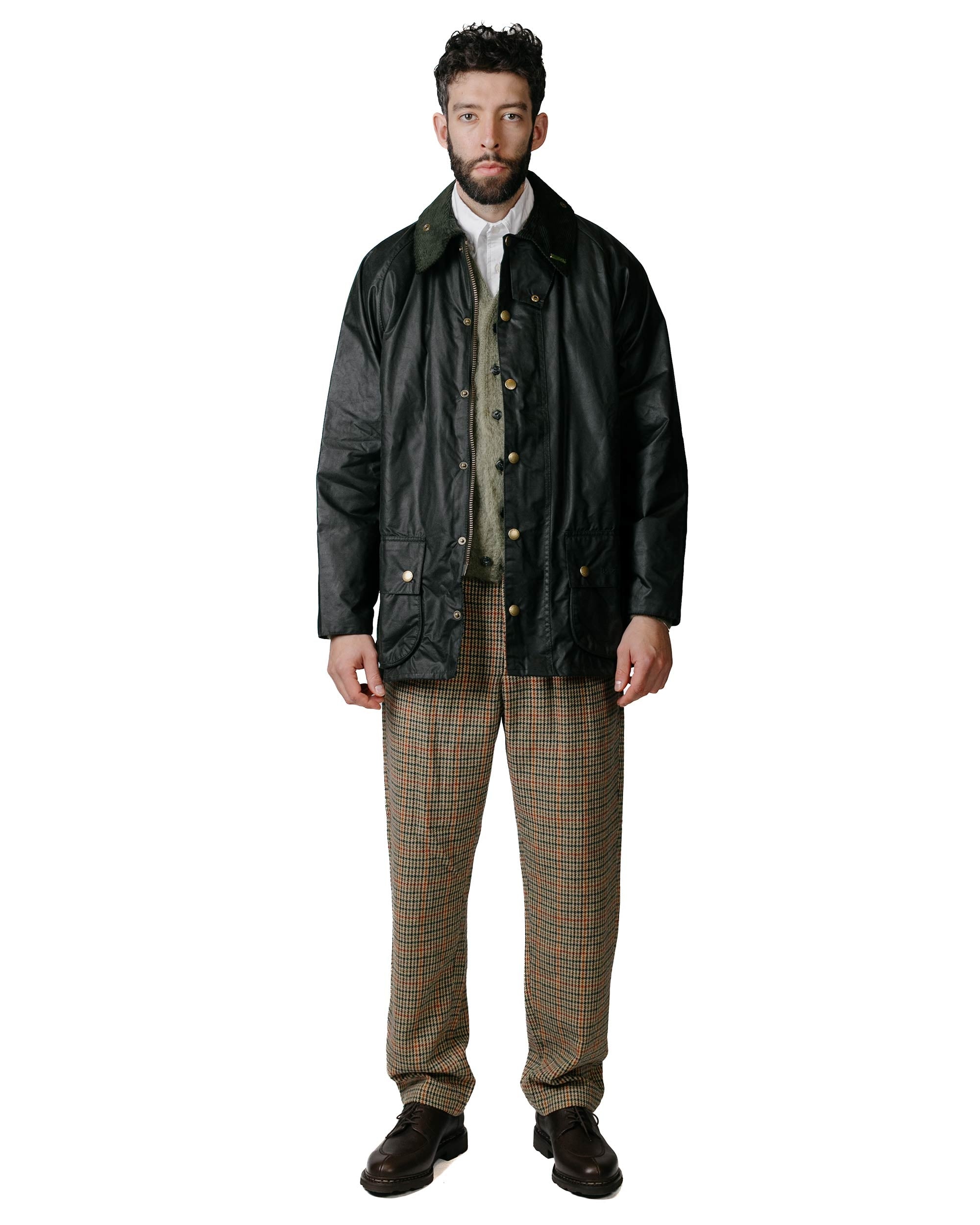 40th Anniversary Beaufort Wax Jacket Sage - 4
