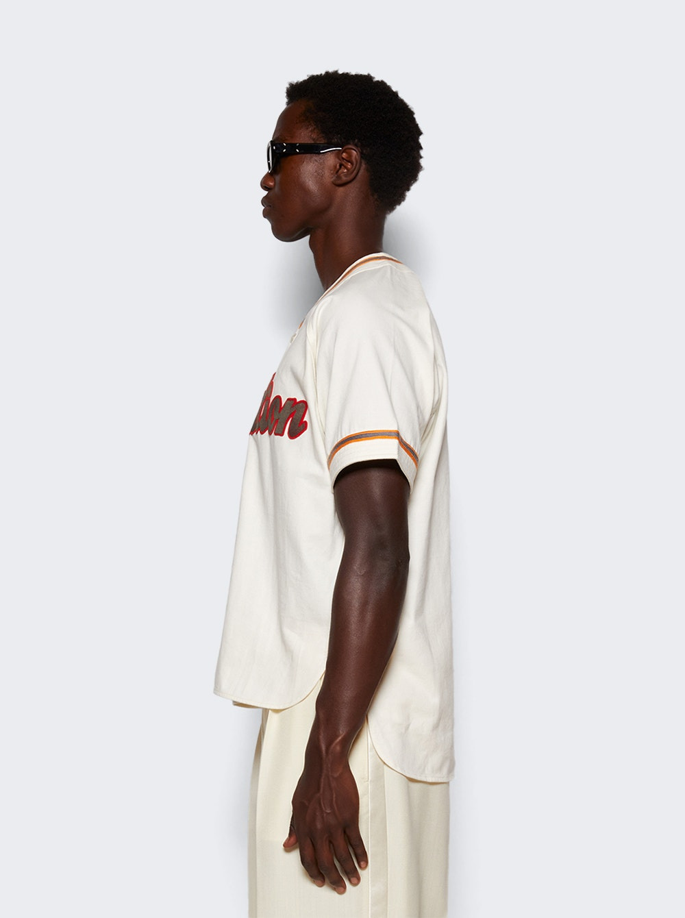 Baseball Shirt White - 4