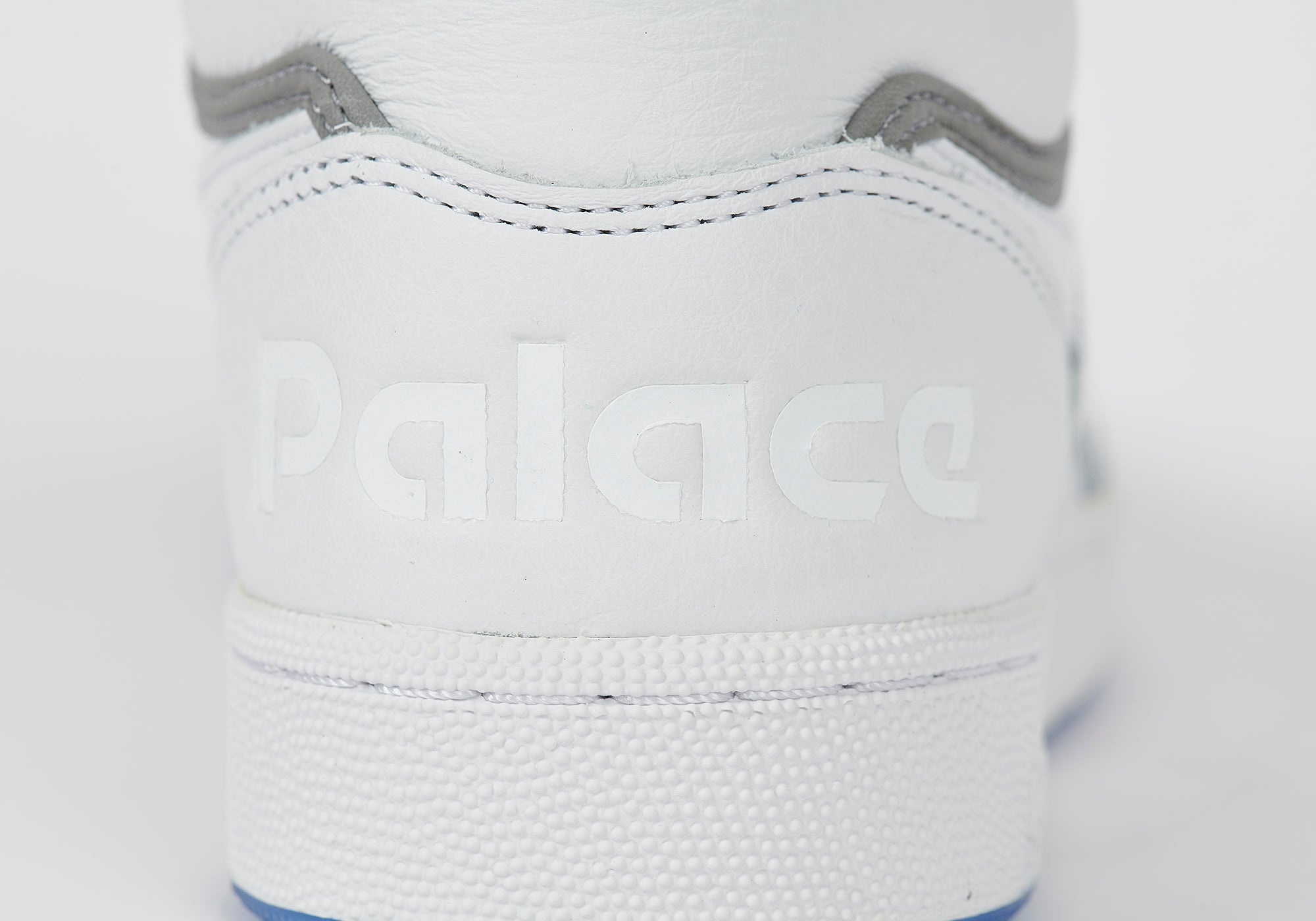 PALACE REEBOK CLUB C MID II REVENGE FOOTWEAR WHITE / COURT BLUE / PEWTER - 9