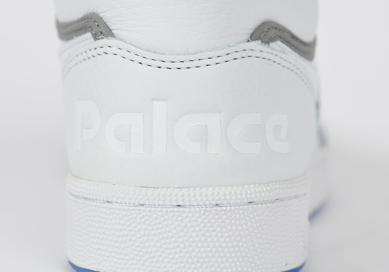 PALACE REEBOK CLUB C MID II REVENGE FOOTWEAR WHITE / COURT BLUE / PEWTER 9