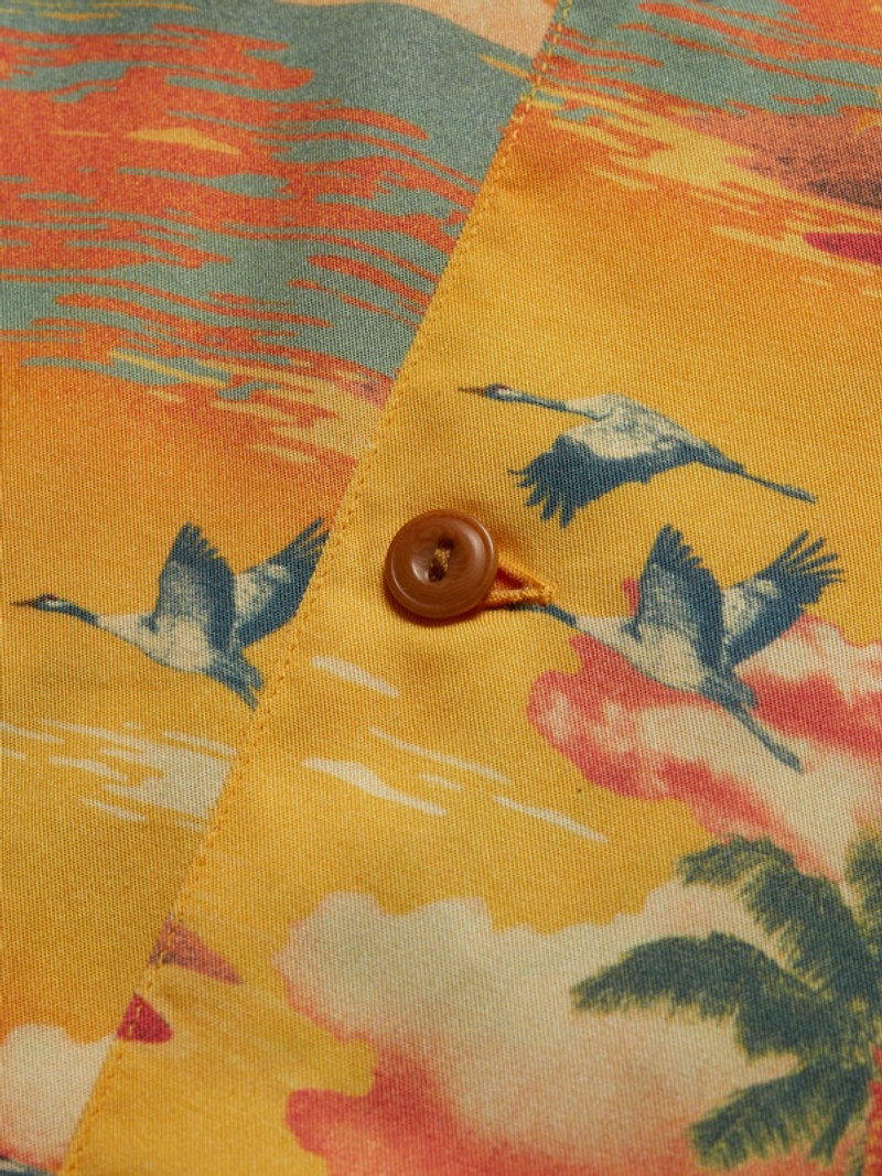 Arvid Hawaii Shirt Sunflower 3