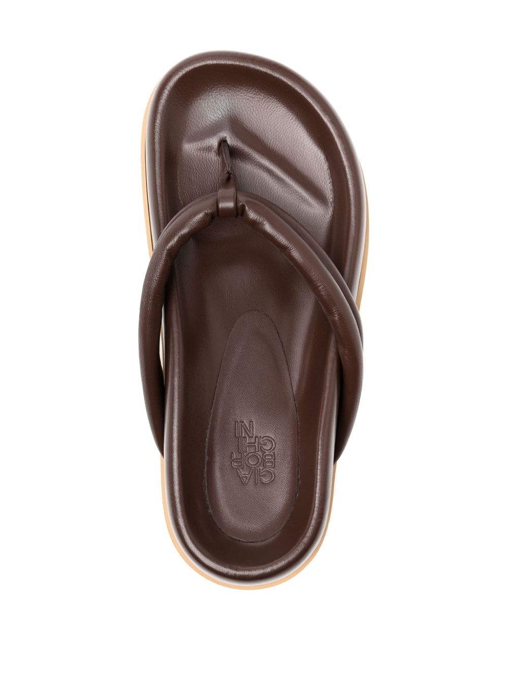 Frederique 40mm leather sandals - 4