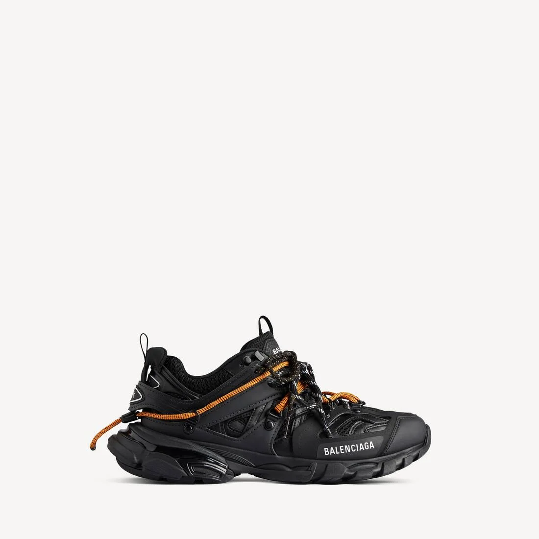 Men's Track Trail Laces Sneaker in Black/orange - 1