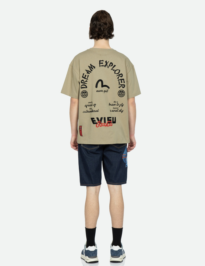 EAGLE EMBROIDERY REGULAR-FIT DENIM SHORTS 5