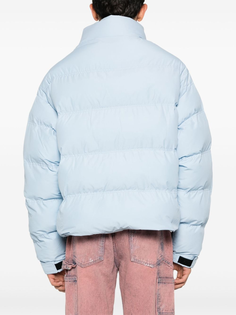 Doll logo-embroidered padded jacket - 4