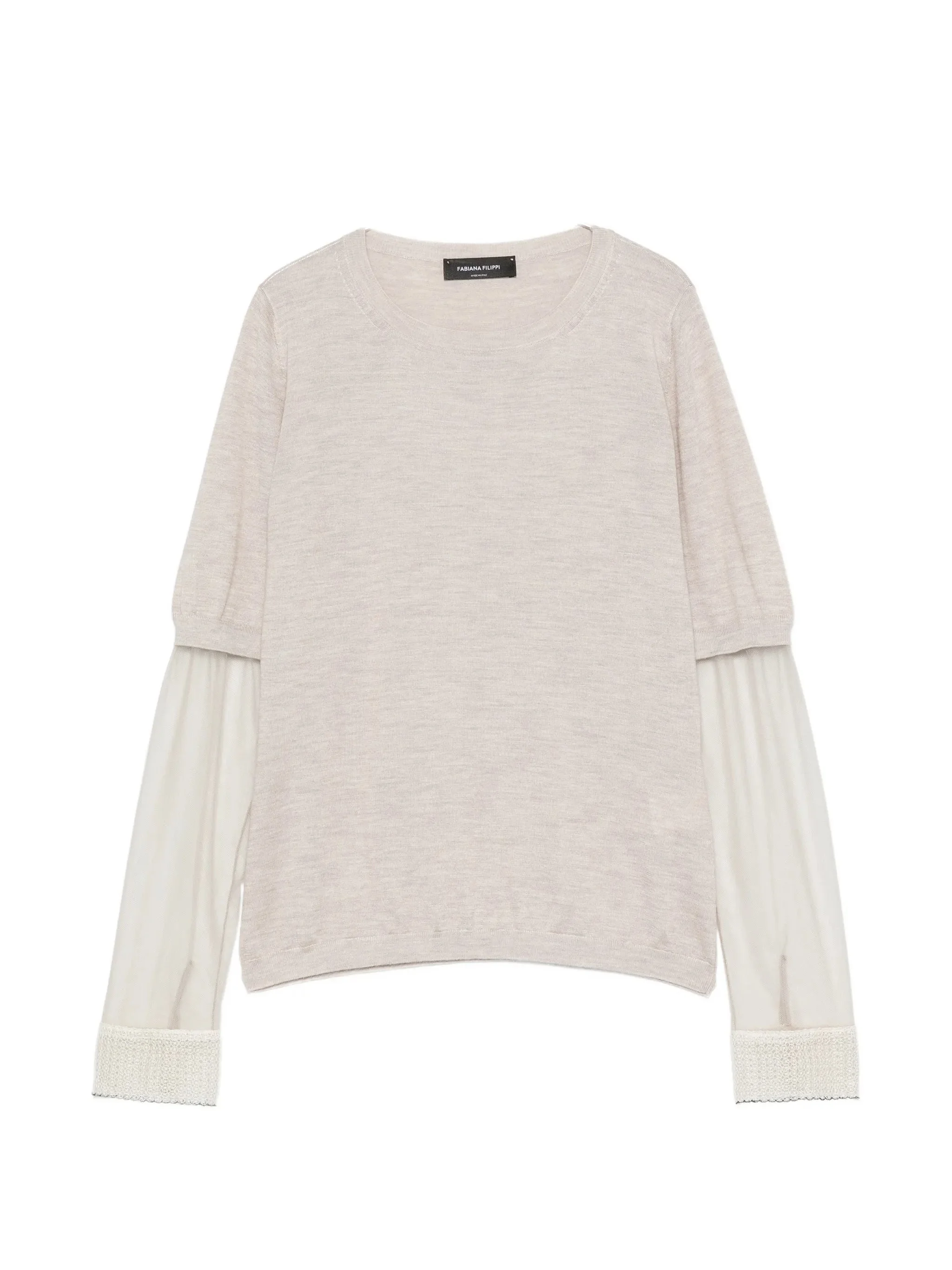 Fabiana Filippi Sheer-panel Top - 1