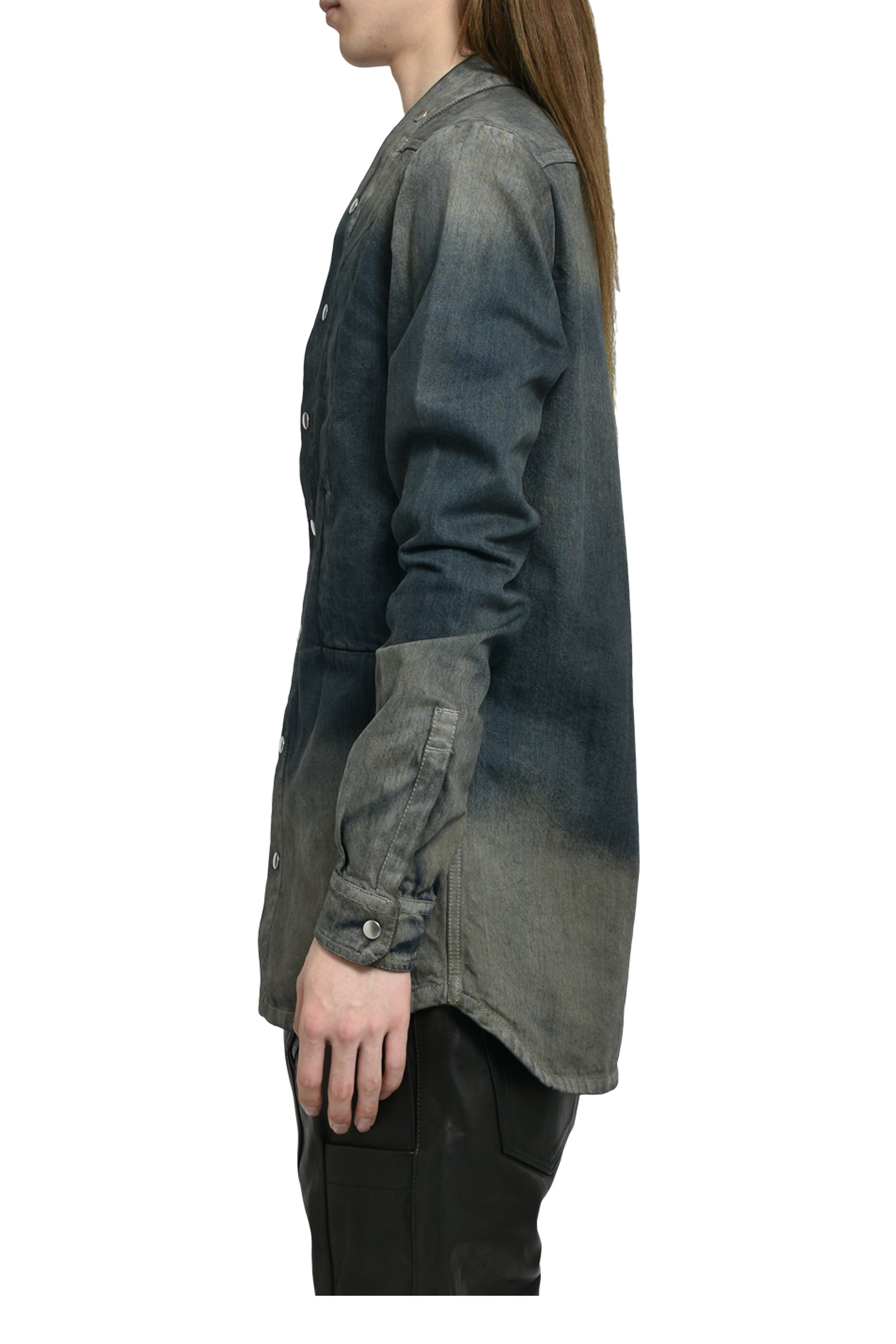 LARRY FOGPOCKET SHIRT / DRKDUST DEGRADE - 3