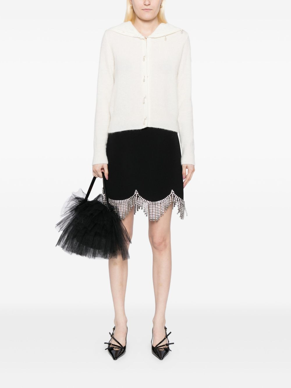 sailor-collar cardigan - 2