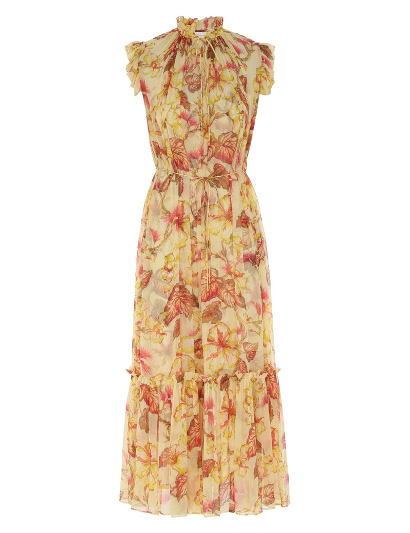 MATCHMAKER FLUTTER MIDI 드레스 1