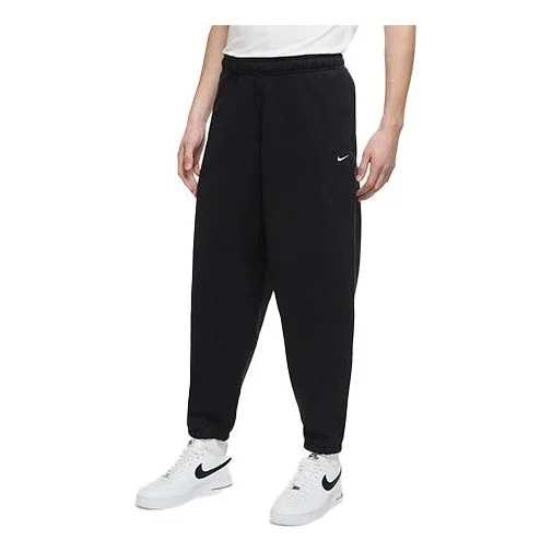Nike Lab Washed Bundle Feet Casual Sports Long Pants Black DA2254-010 - 1