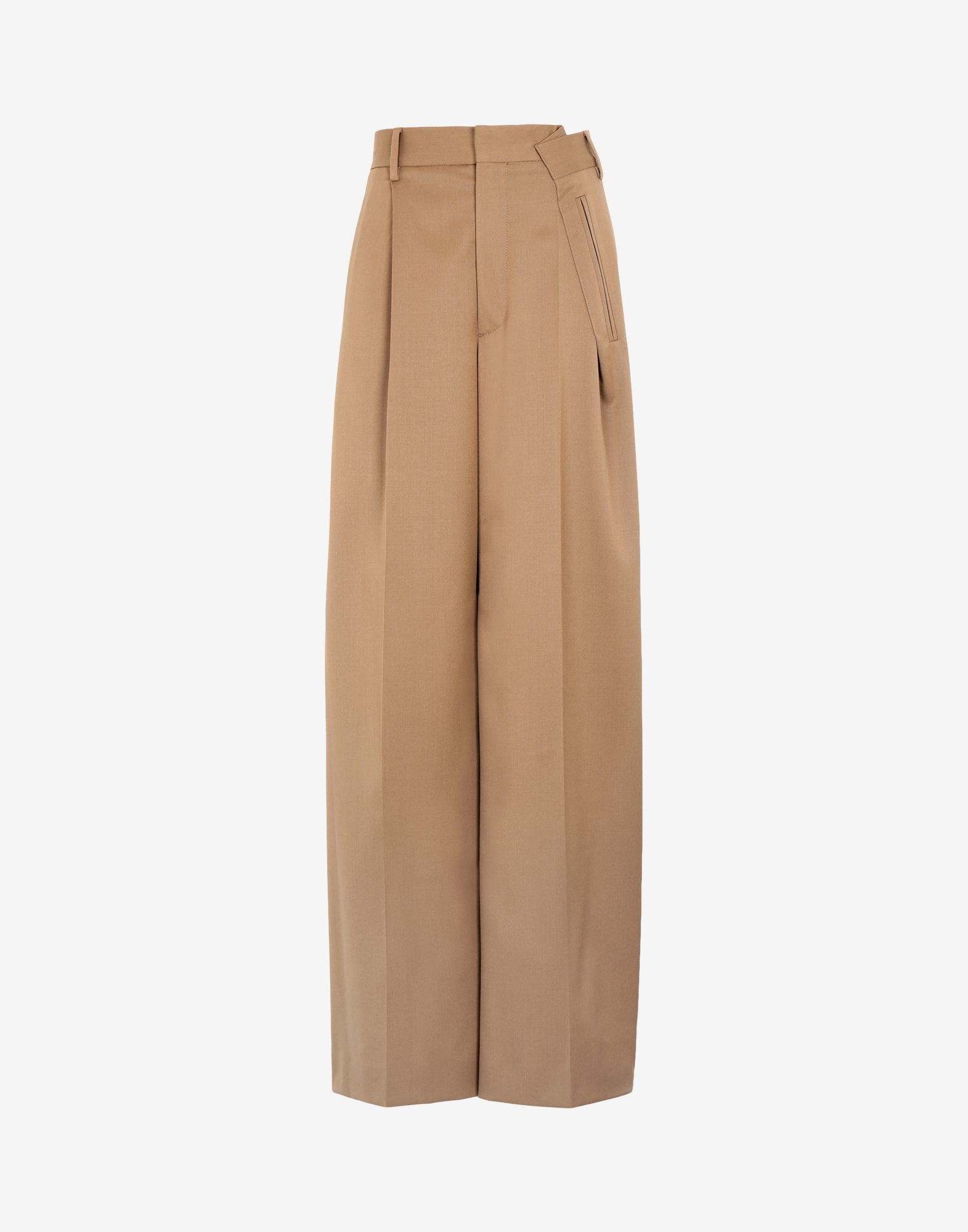 Pleat tailored trousers - 1