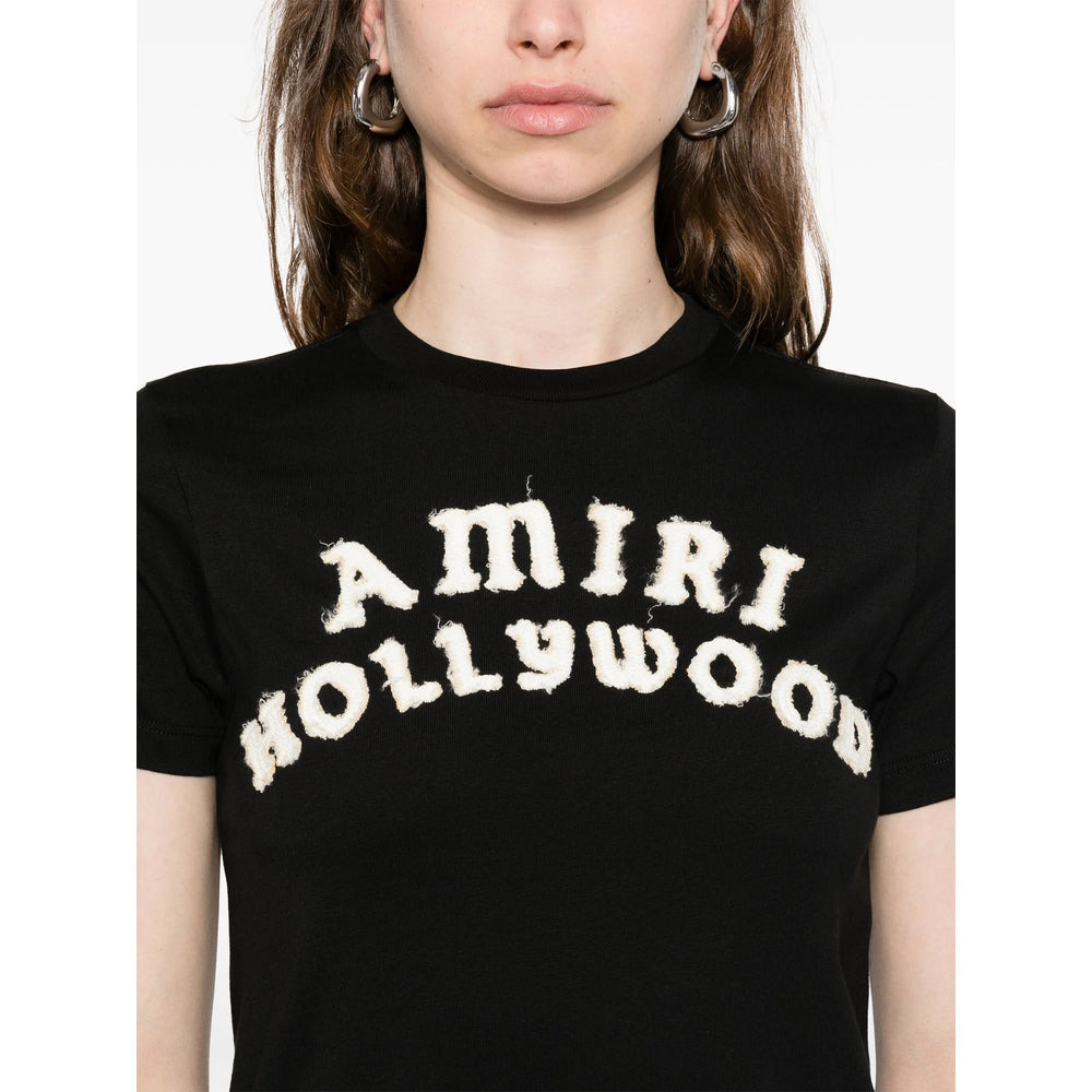 Amiri Black Tops - T-Shirts & Jerseys Women - 2