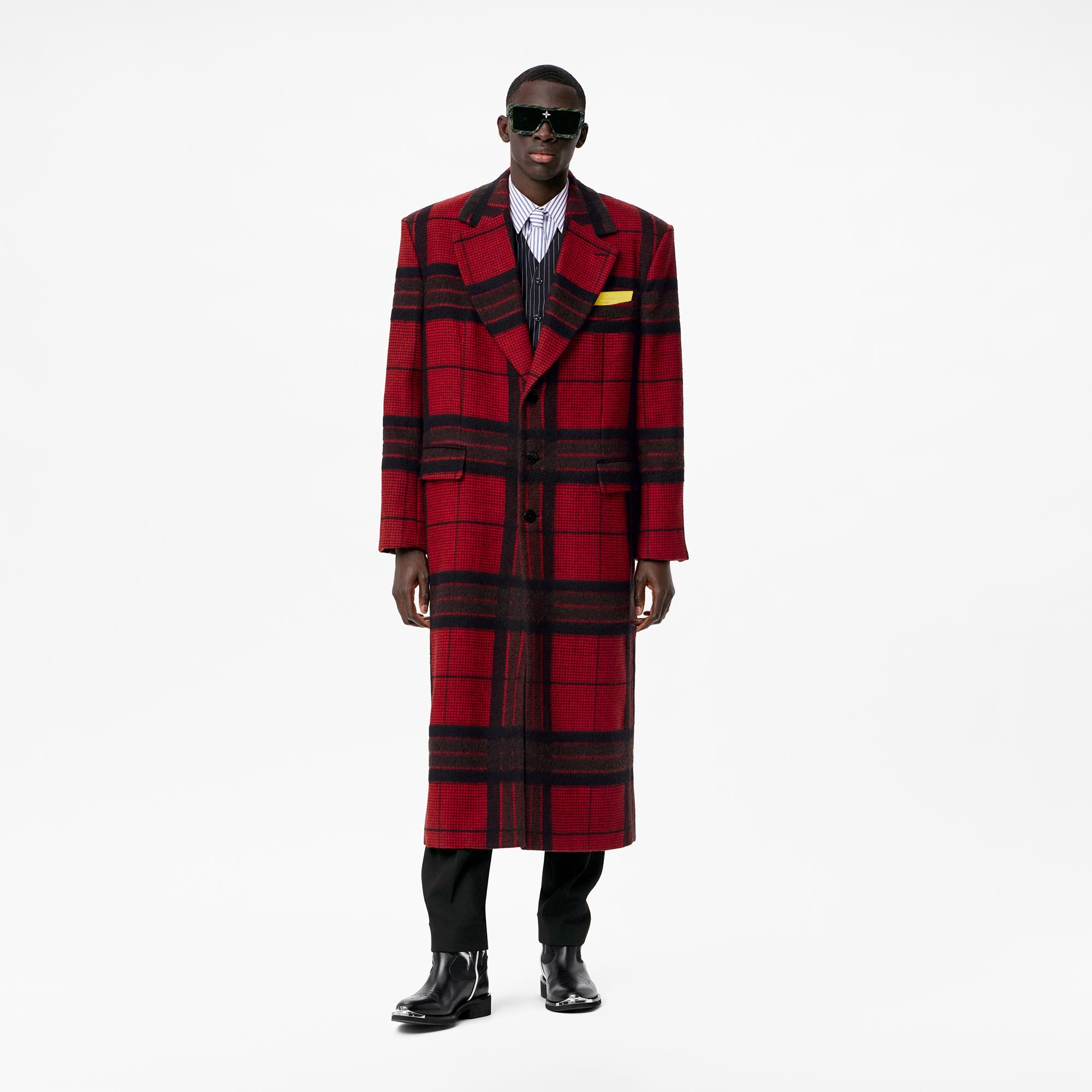 Tartan Check Extra Large Coat - 2