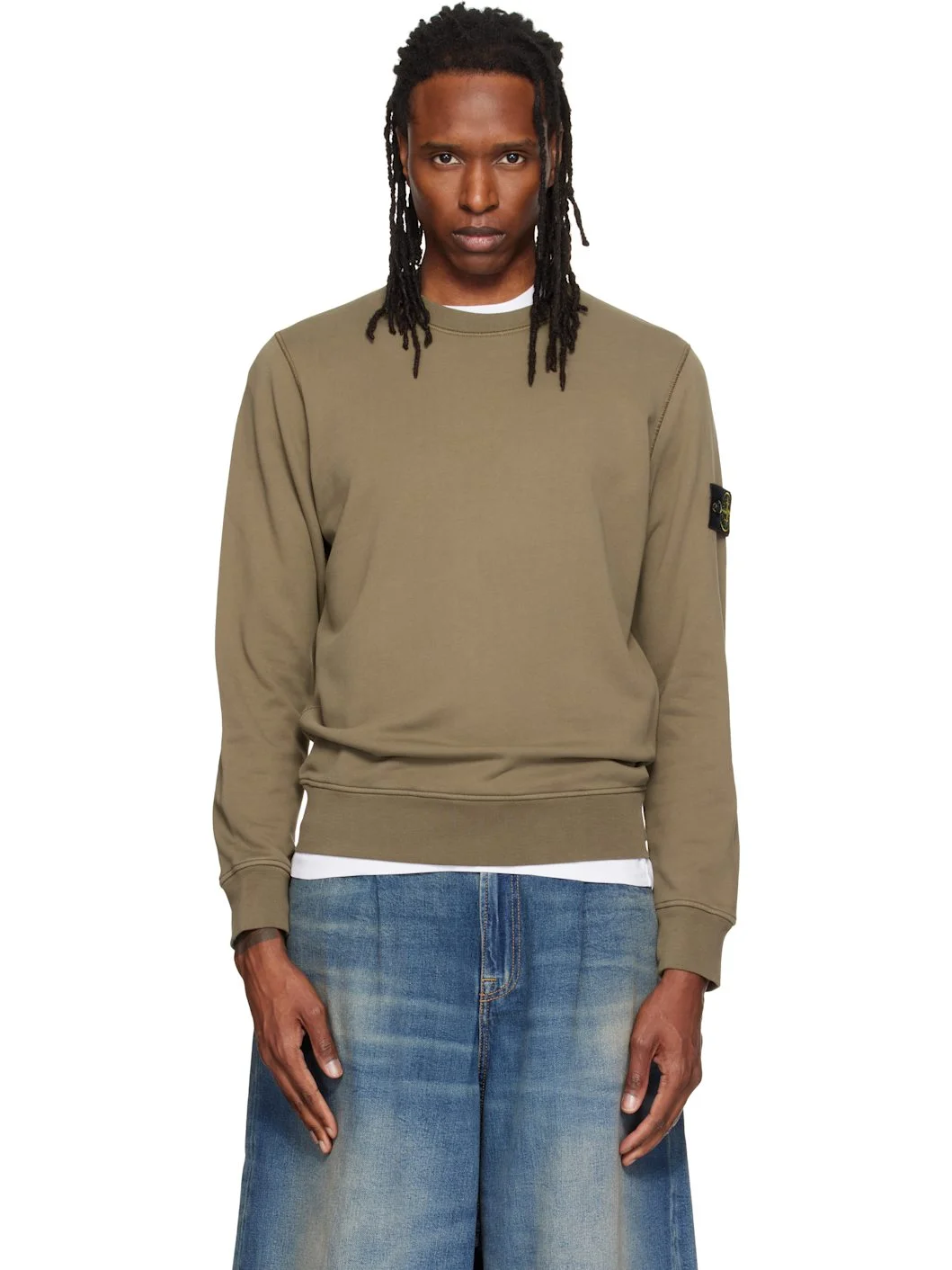 Khaki 6100060 Organic Cotton Sweatshirt - 1