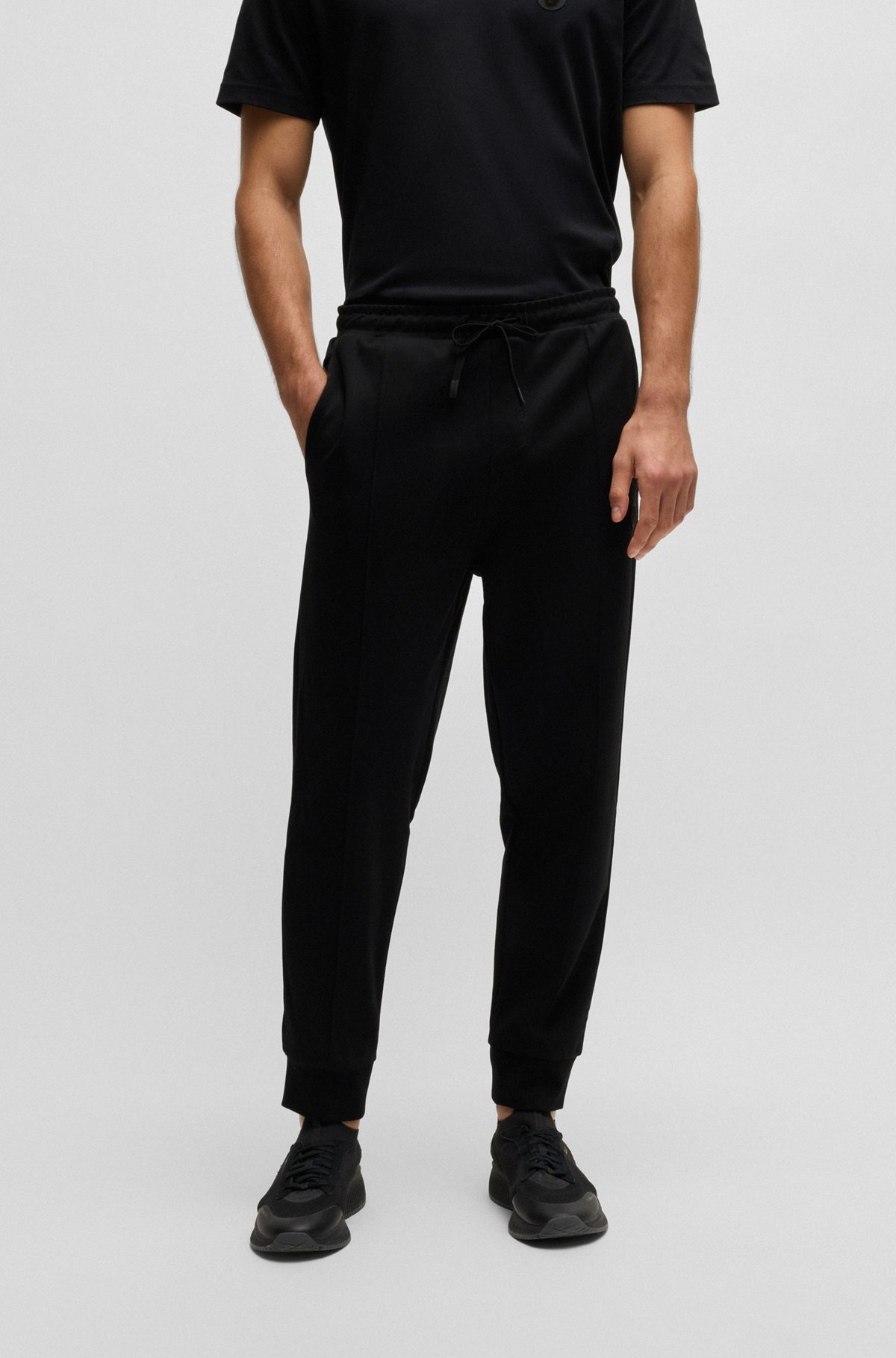 TRACKSUIT BOTTOMS WITH DOUBLE B MONOGRAM - 2