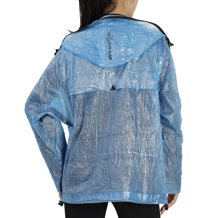 Moncler Ladies Day-namic Landry Crinkled Jacket - Bright Blue - 4