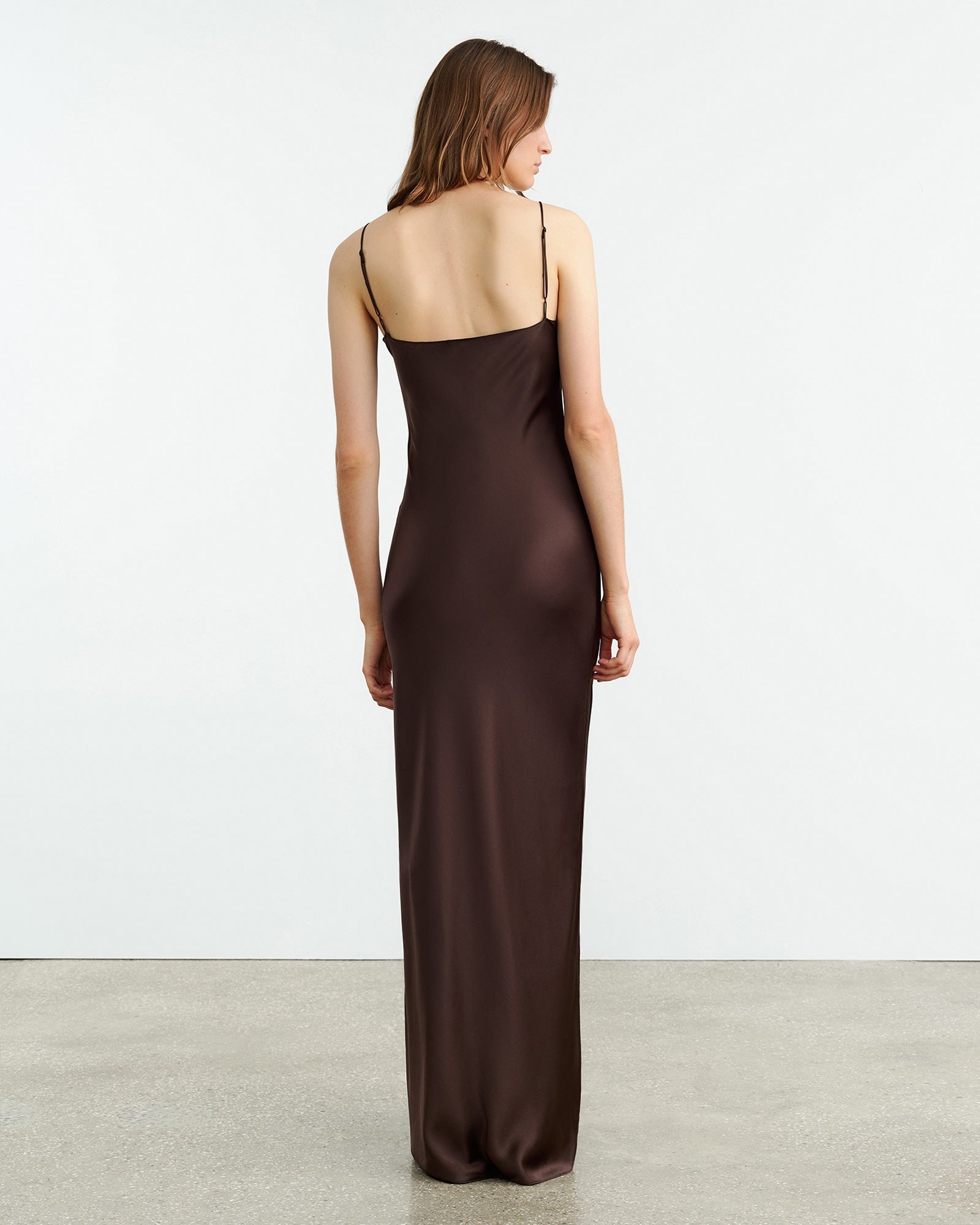 CAMI SILK GOWN - 5