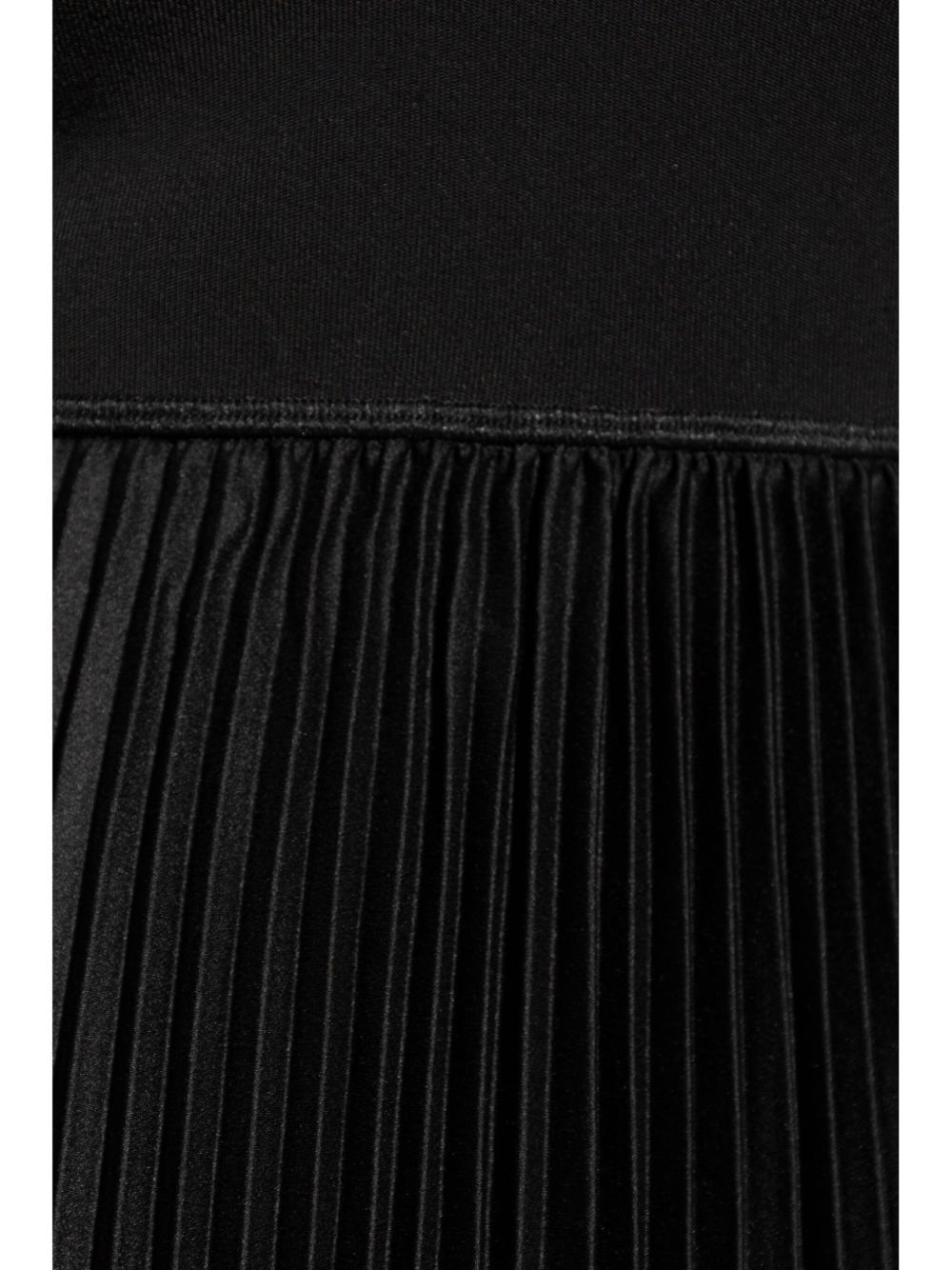 pleated satin dress - 5
