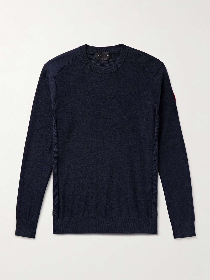 Dartmouth CORDURA-Panelled Merino Wool Sweater 1