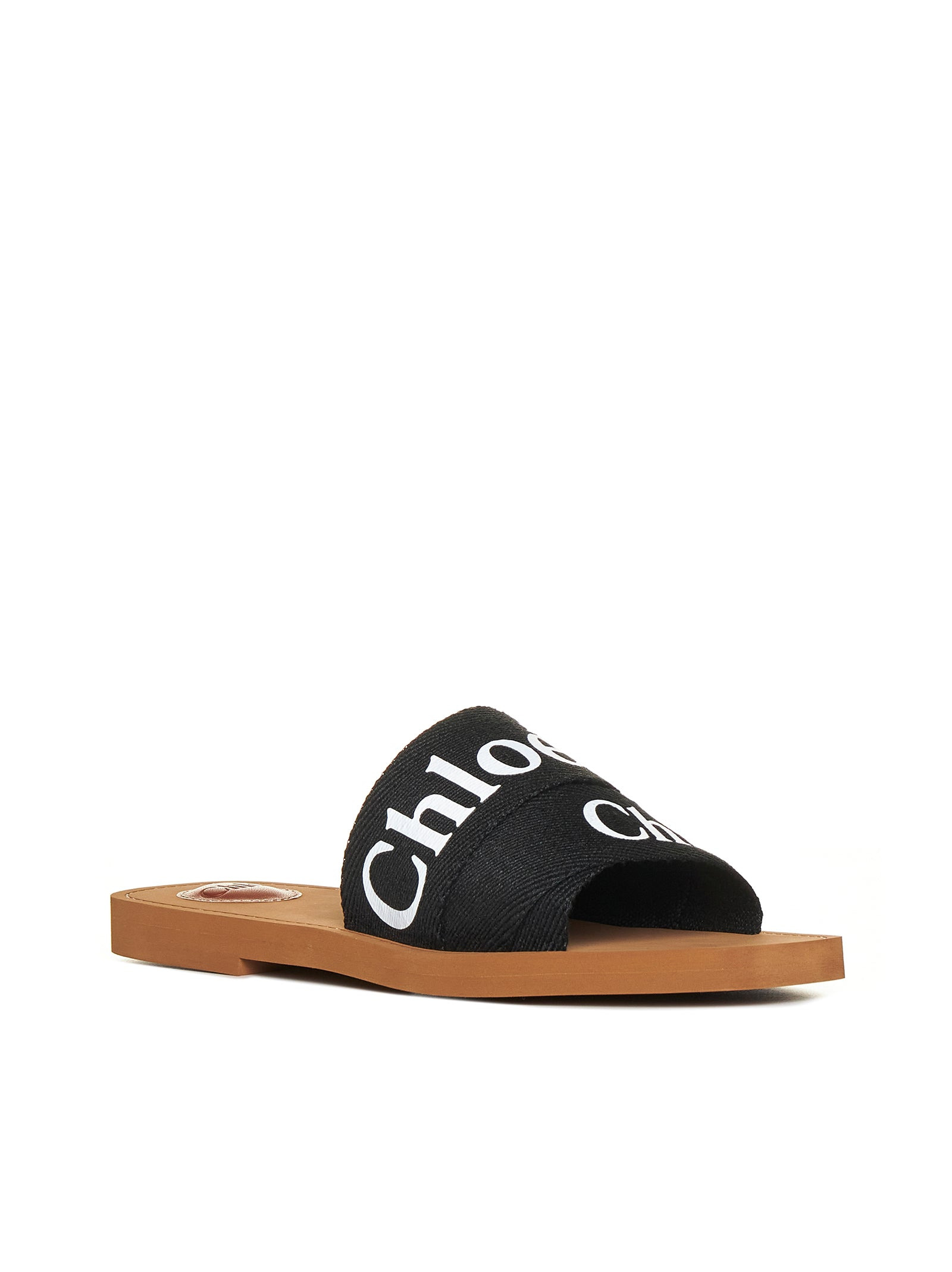 Woody linen flat sandals - 2
