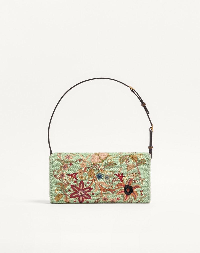 VALENTINO GARAVANI DEVAIN EMBROIDERED SMALL SHOULDER BAG 5