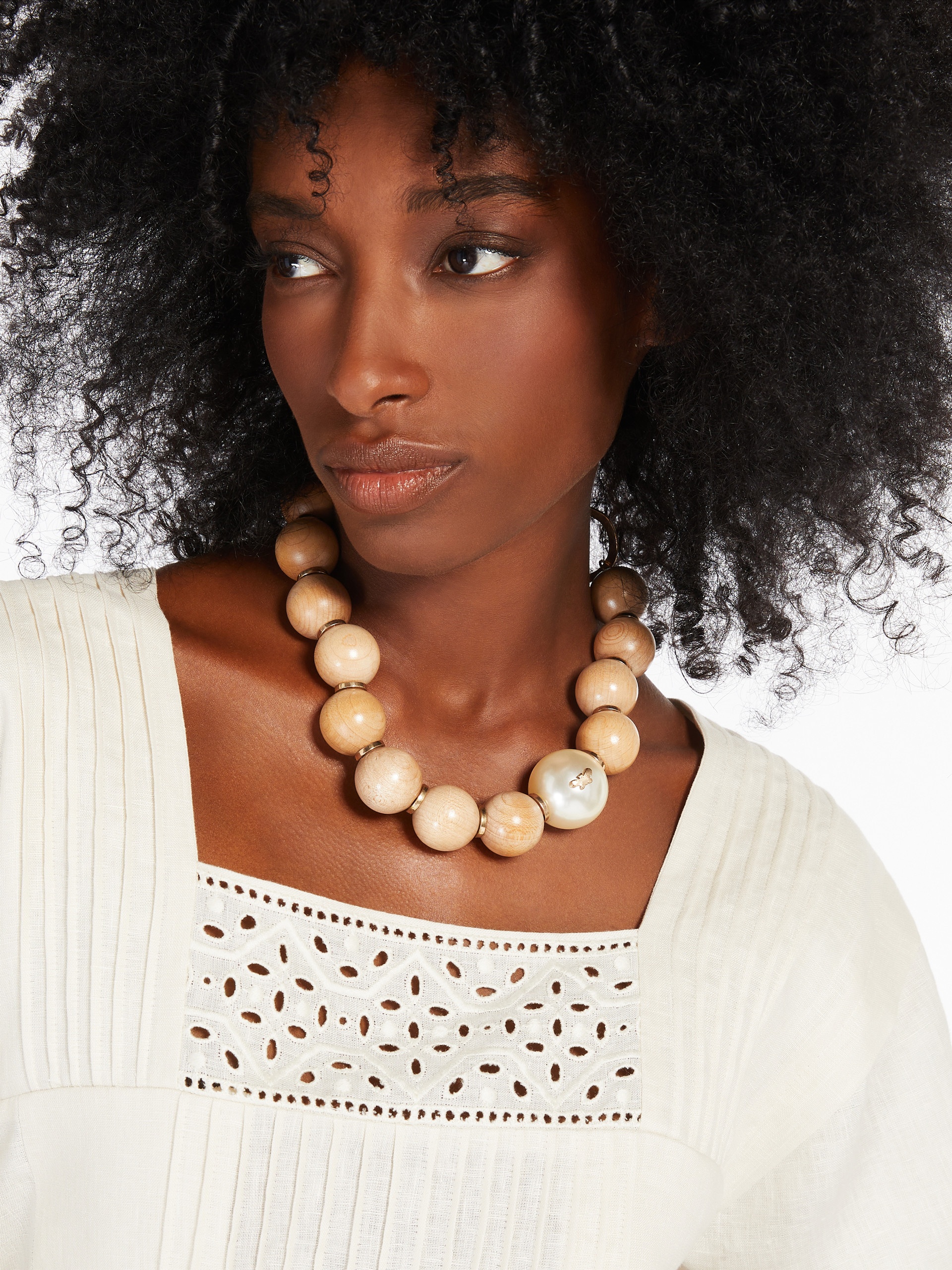 VODKA Wooden choker necklace - 4