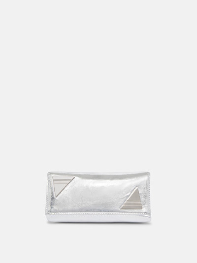 THE ATTICO ''MIDNIGHT'' SILVER MINI CLUTCH outlook