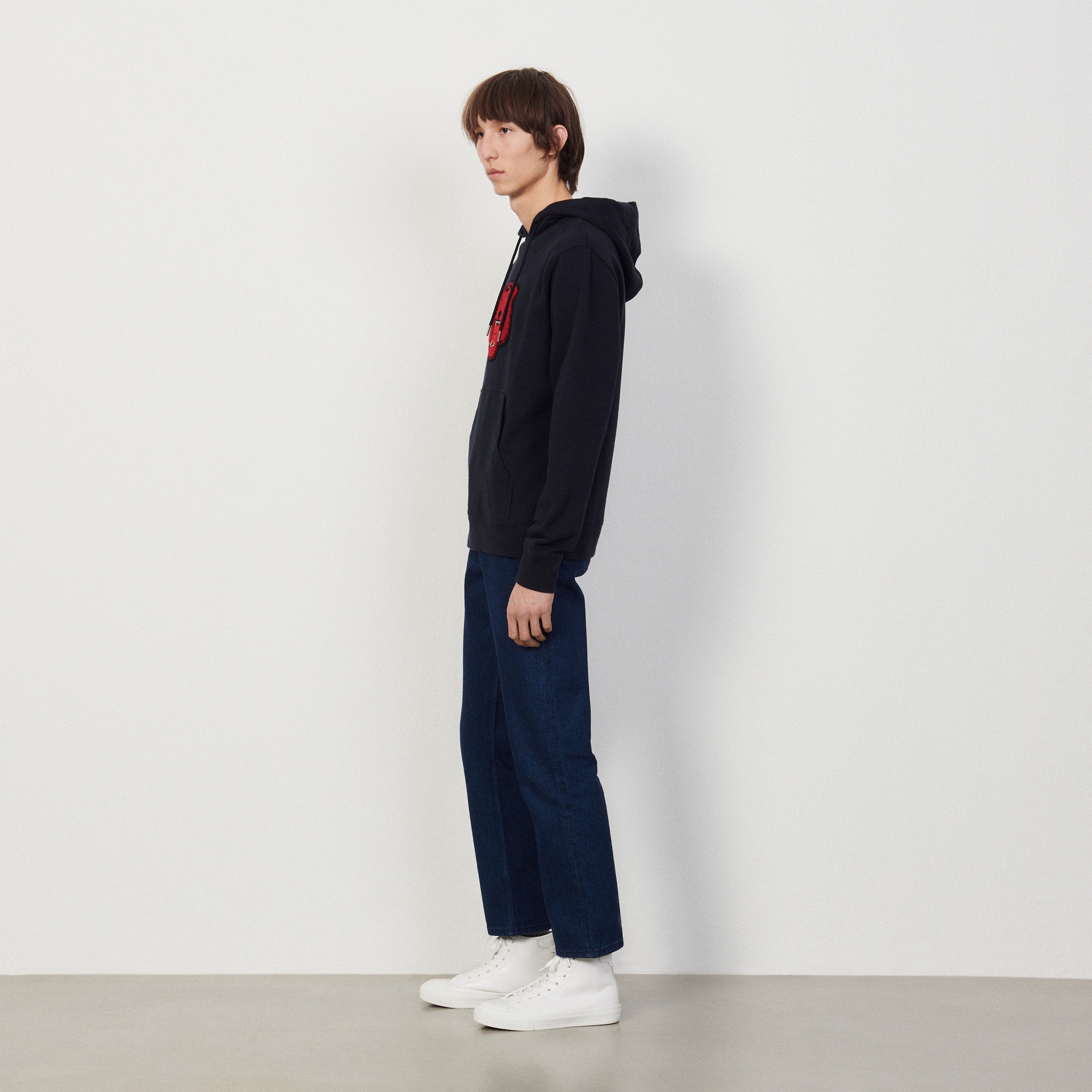 Hoodie with patch - 4