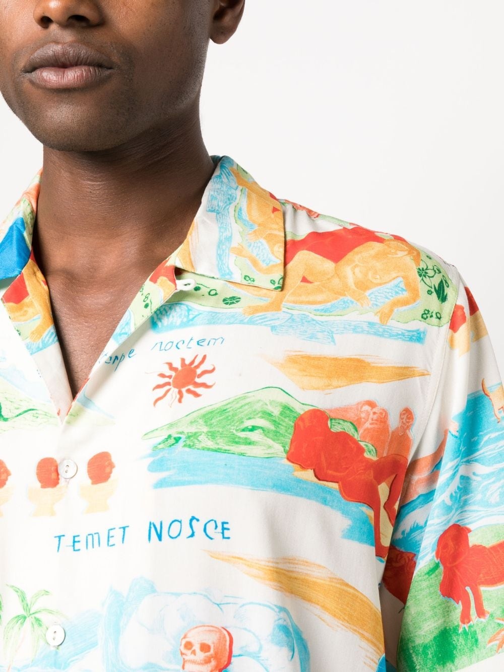 Far Away Places printed short-sleeve shirt - 5