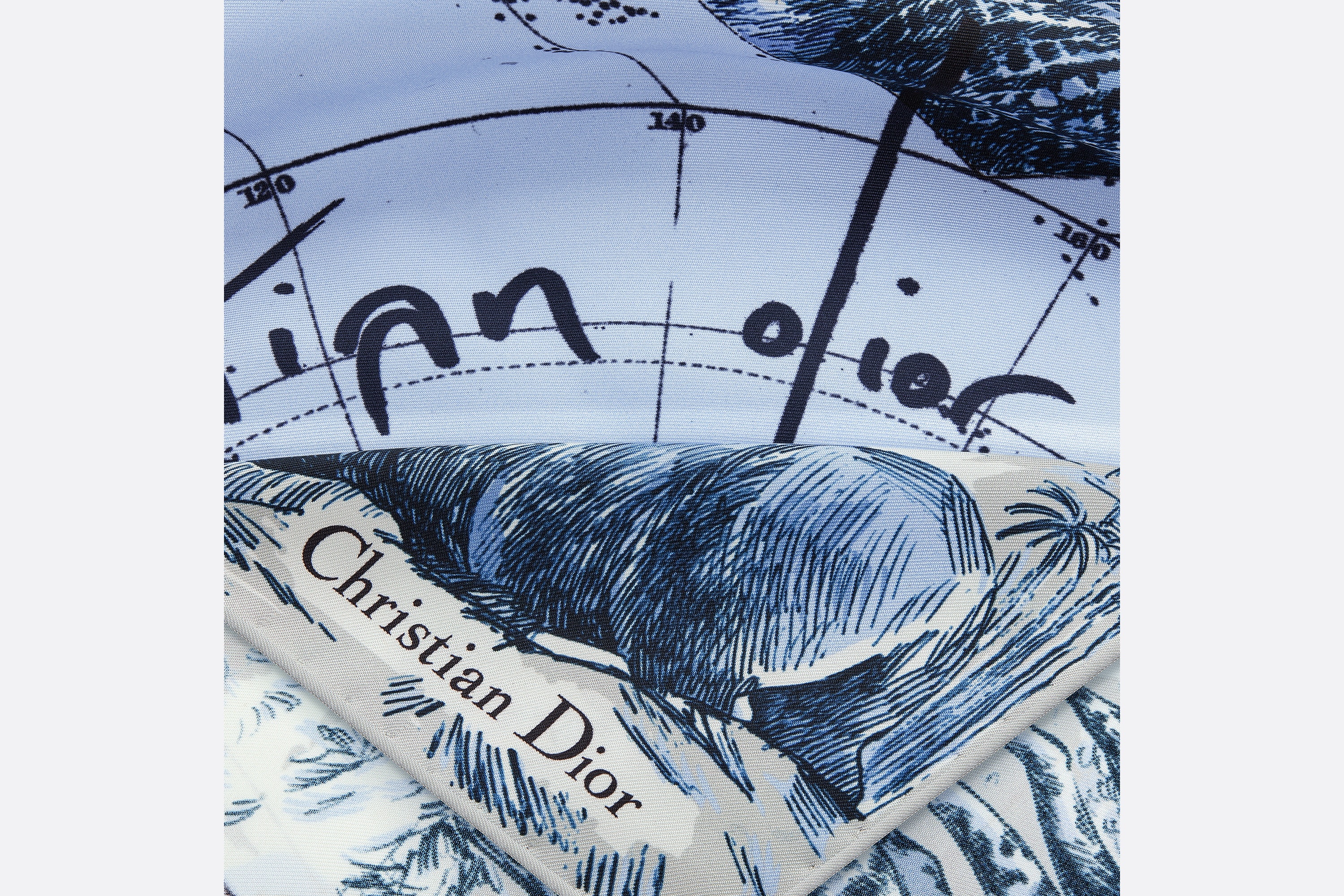 Dior Around the World Square Scarf - 3