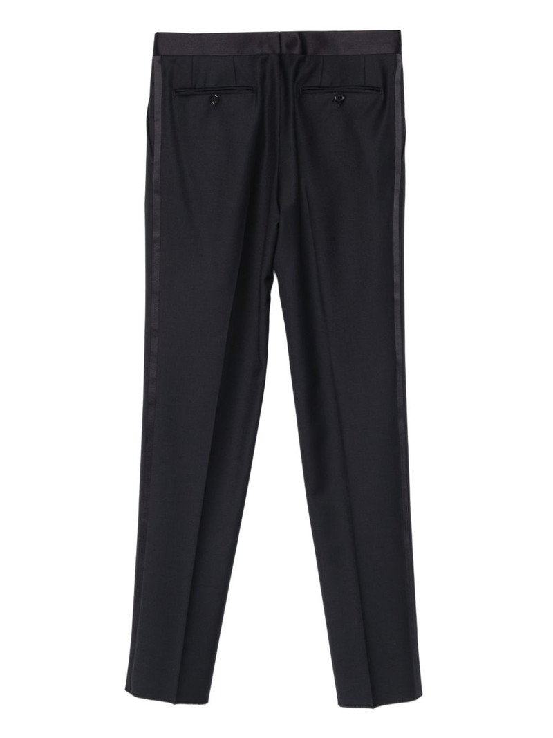 Canali side-stripe trousers outlook