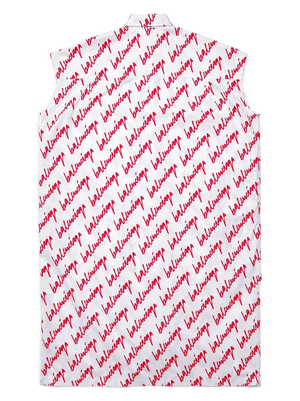 logo-print shirt dress - 2
