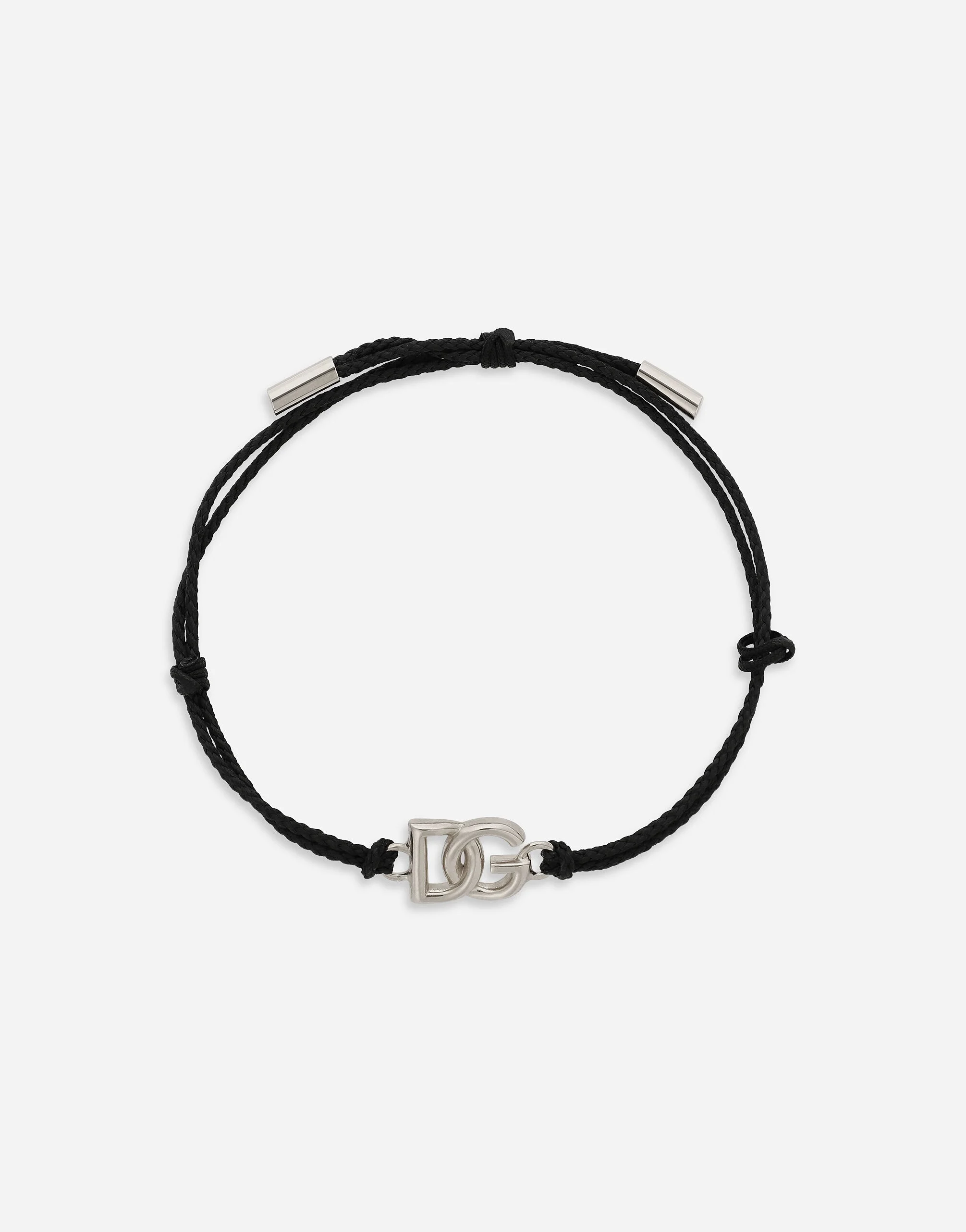 Cord bracelet with small DG logo - 1
