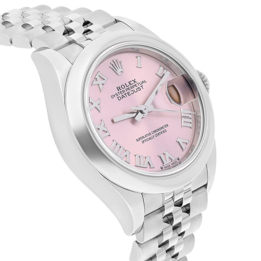 Rolex Lady Datejust Automatic Pink Dial Ladies Jubilee Watch 279160PRJ - 4