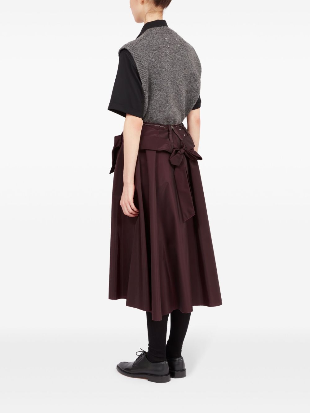 A-line midi skirt - 5