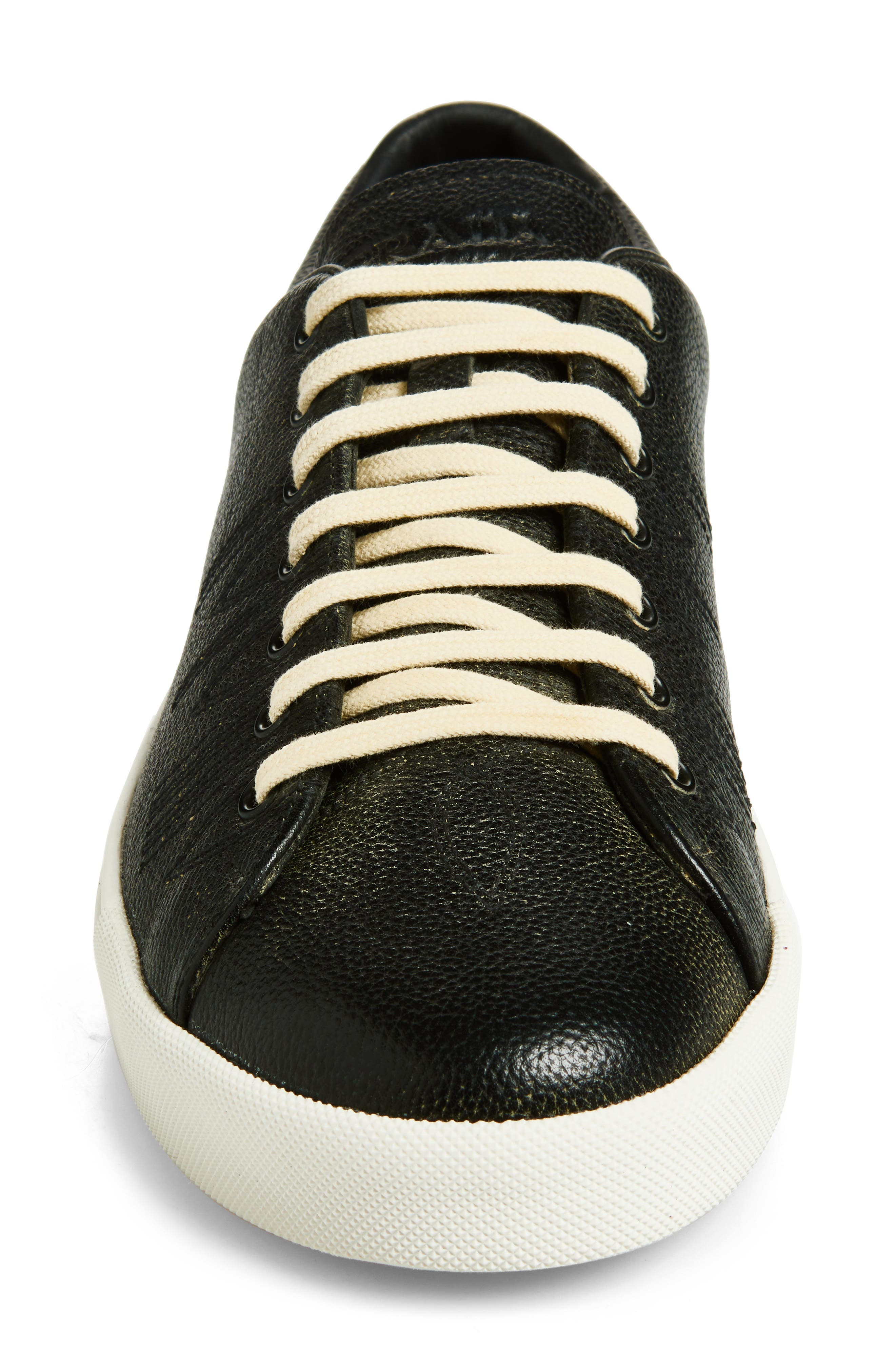 Prada Imprint Sneaker in Nero at Nordstrom - 4