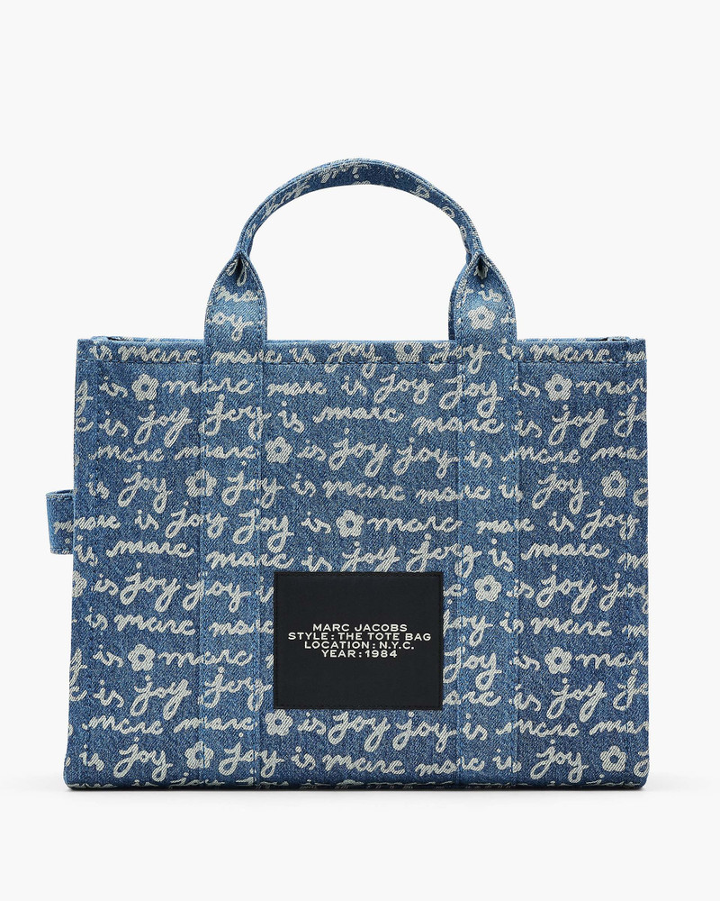 THE JOY DENIM MEDIUM TOTE BAG 3