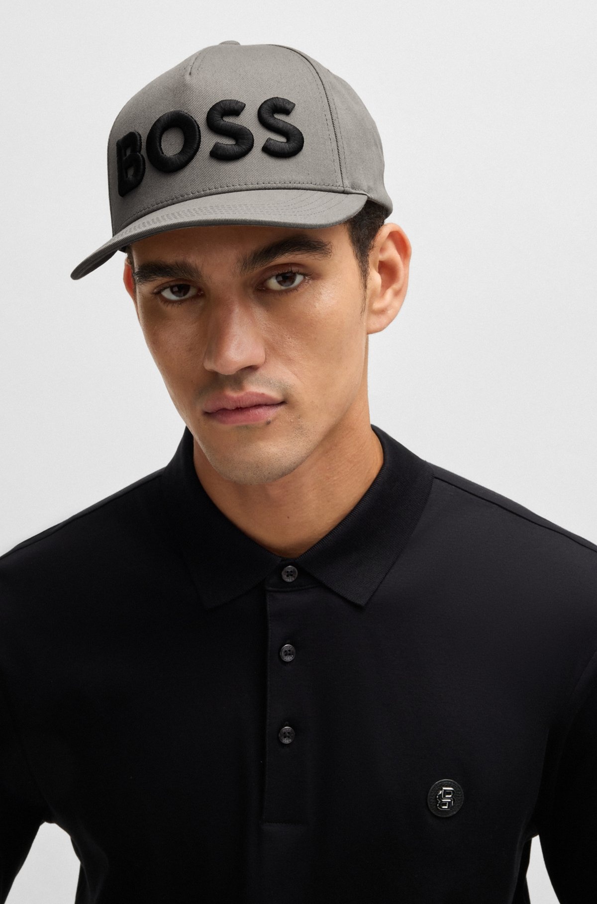 COTTON-TWILL CAP WITH 3D EMBROIDERED LOGO - 4