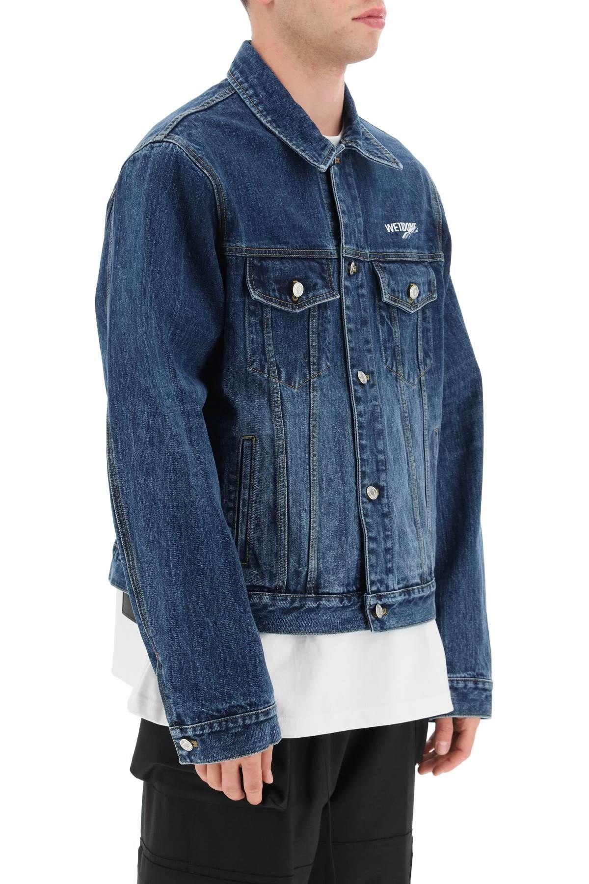 REGULAR FIT DENIM JACKET WE11DONE - 6