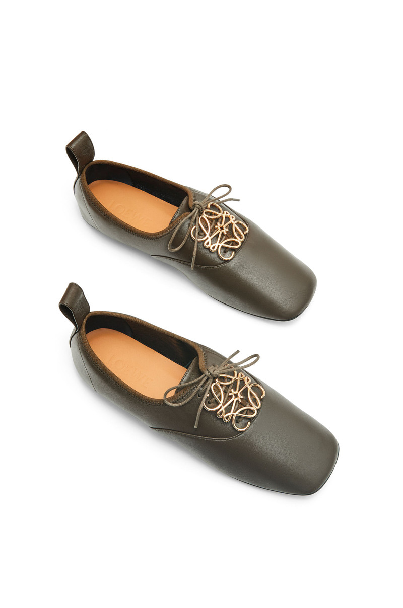 Anagram soft derby in lambskin 3