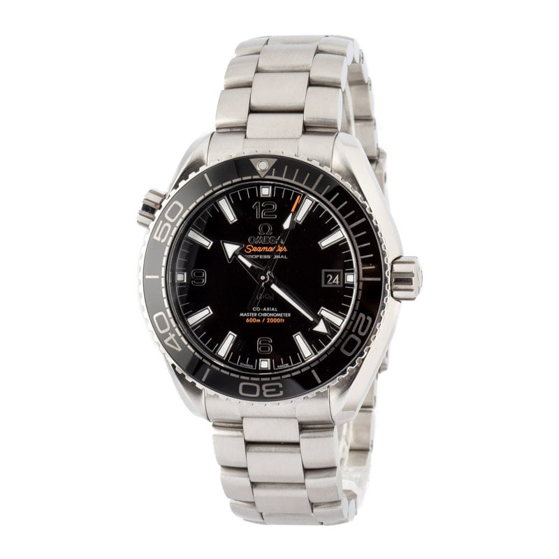 Omega Seamaster Planet Ocean Steel Black & Orange - 2
