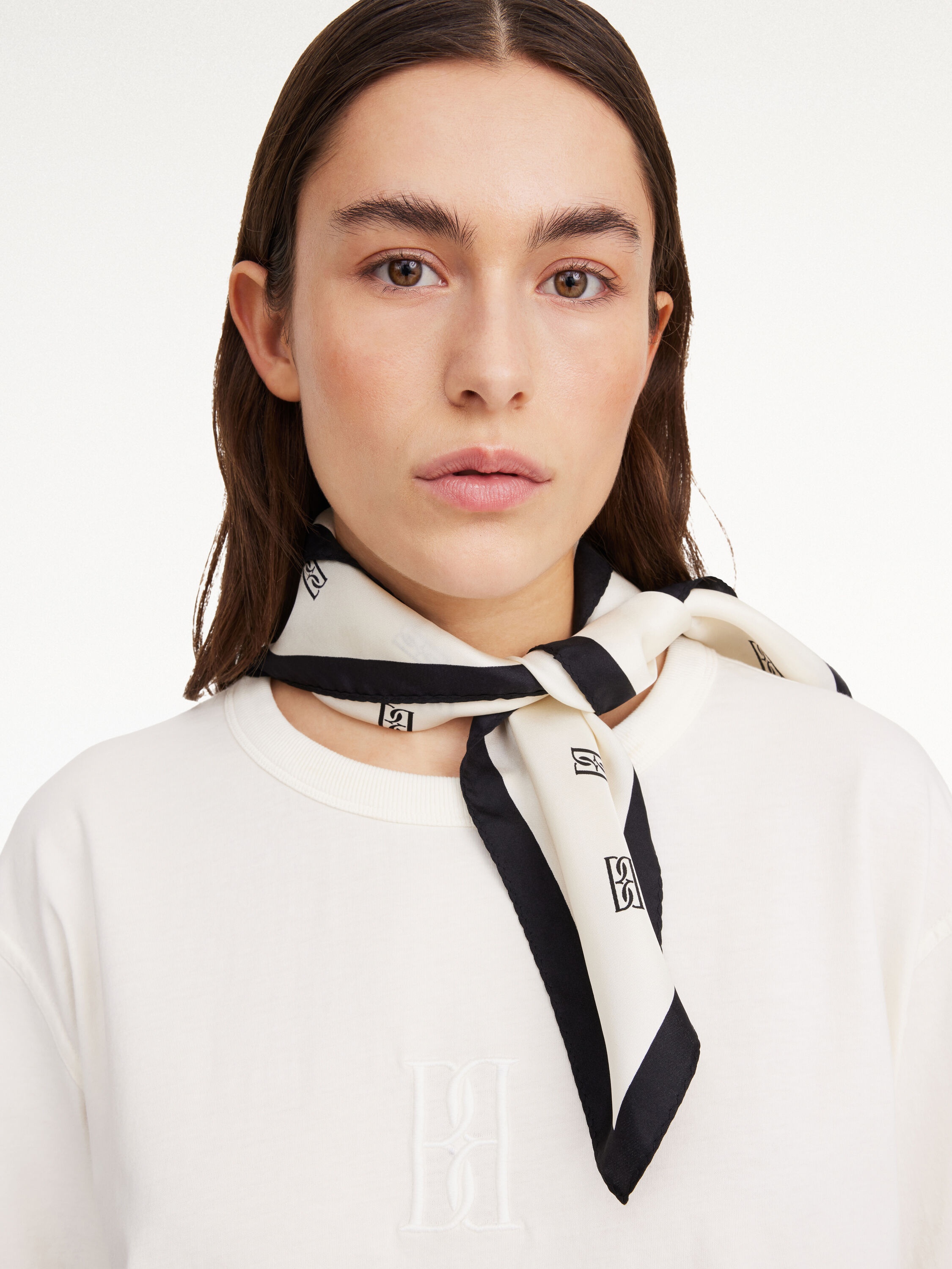 Monnis silk scarf - 2