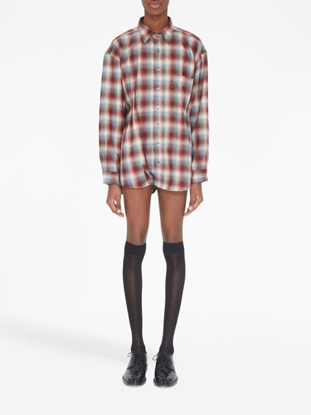 Pendleton checked-wool shirt - 2
