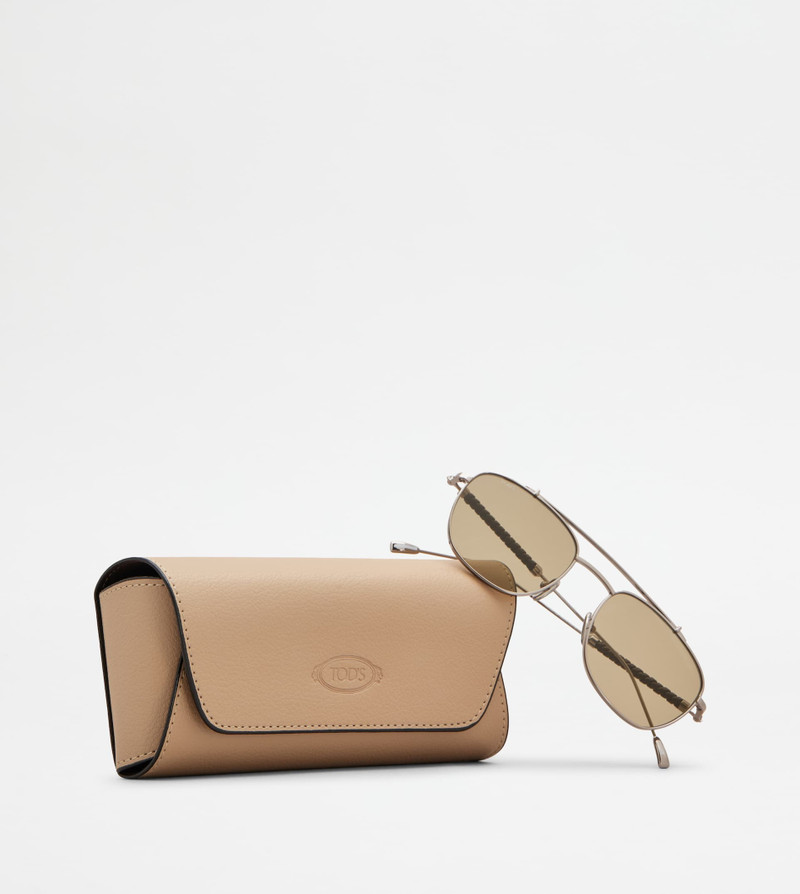 CARAVAN SUNGLASSES - SILVER, BROWN 5