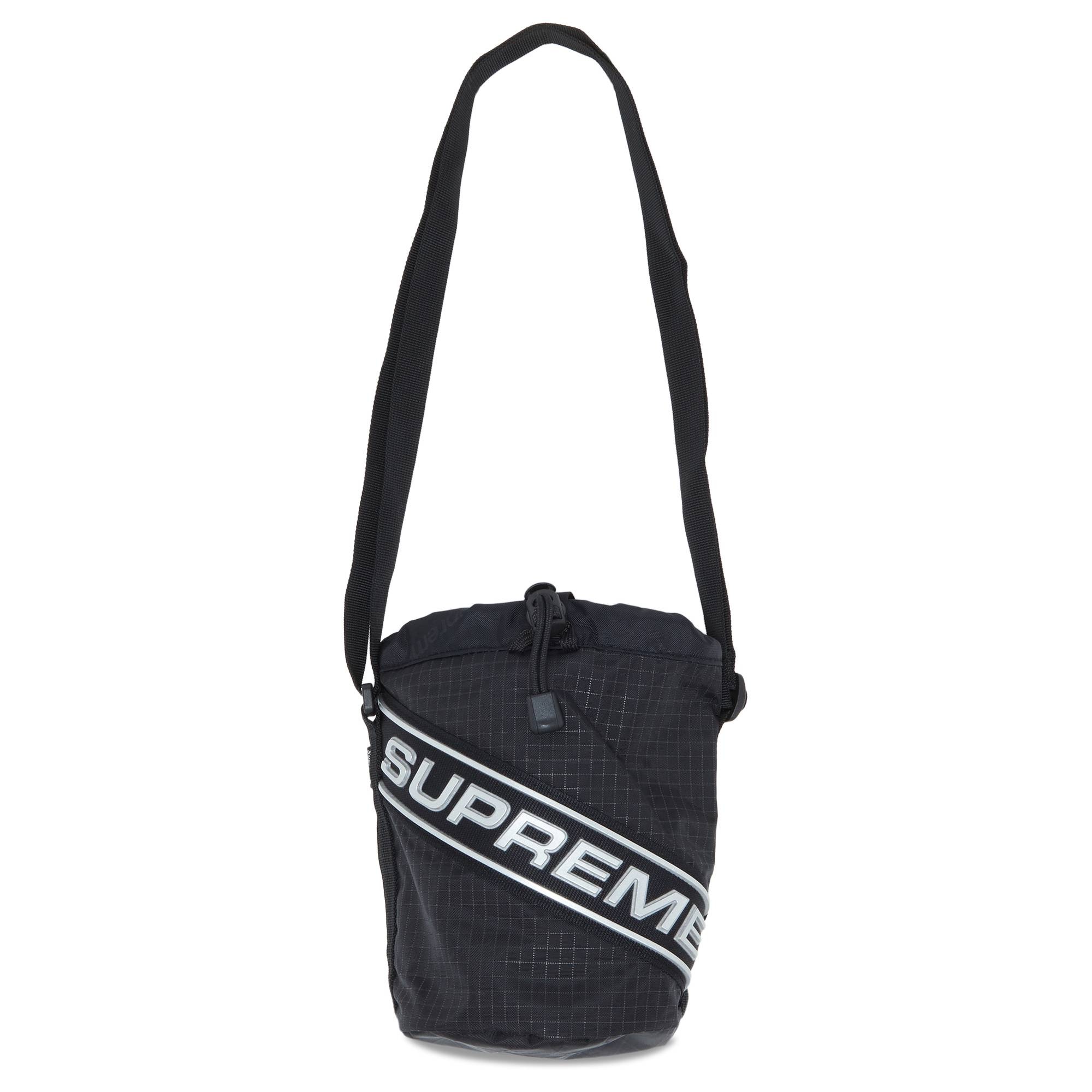 Supreme Supreme Small Cinch Pouch 'Black' | REVERSIBLE